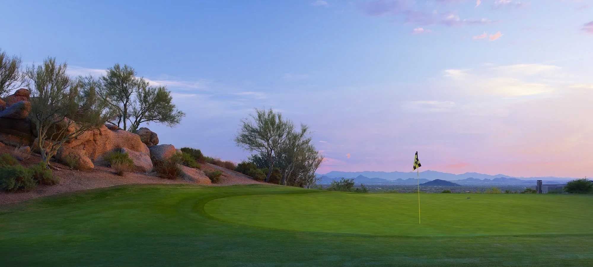 Golf course at Desert Mountain in Scottsdale, Arizona