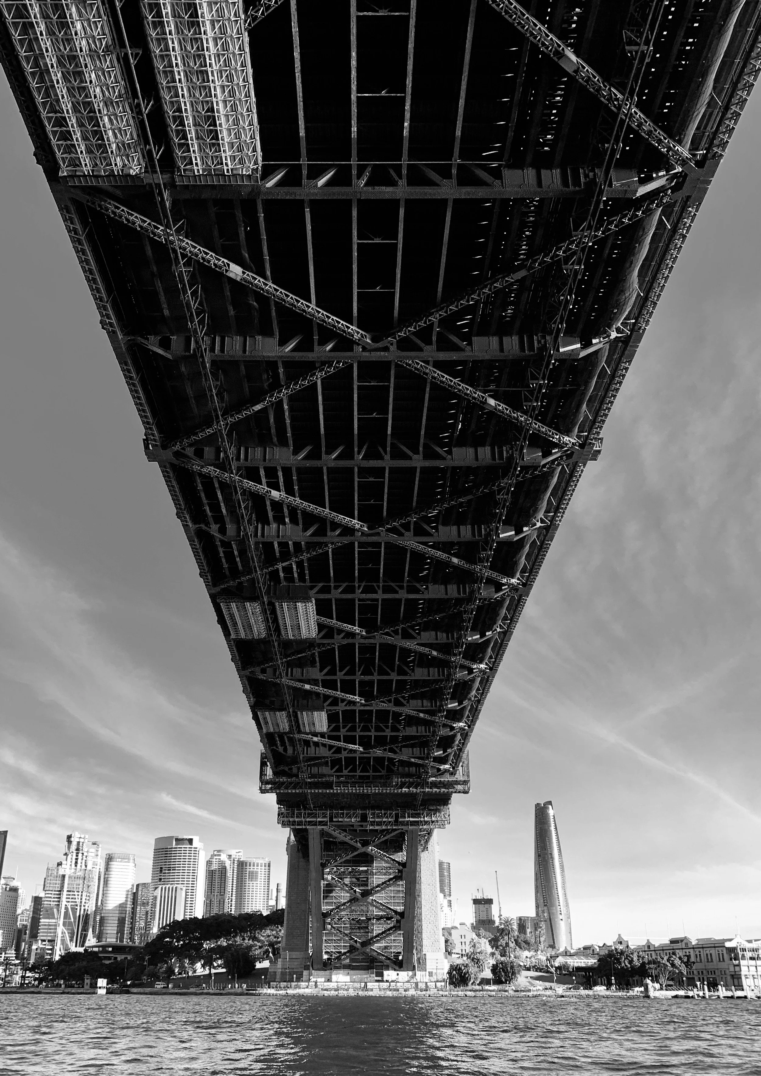 Fine art photograph of the Harbour Bridge in Sydney by photographer Ladka Kurzrock