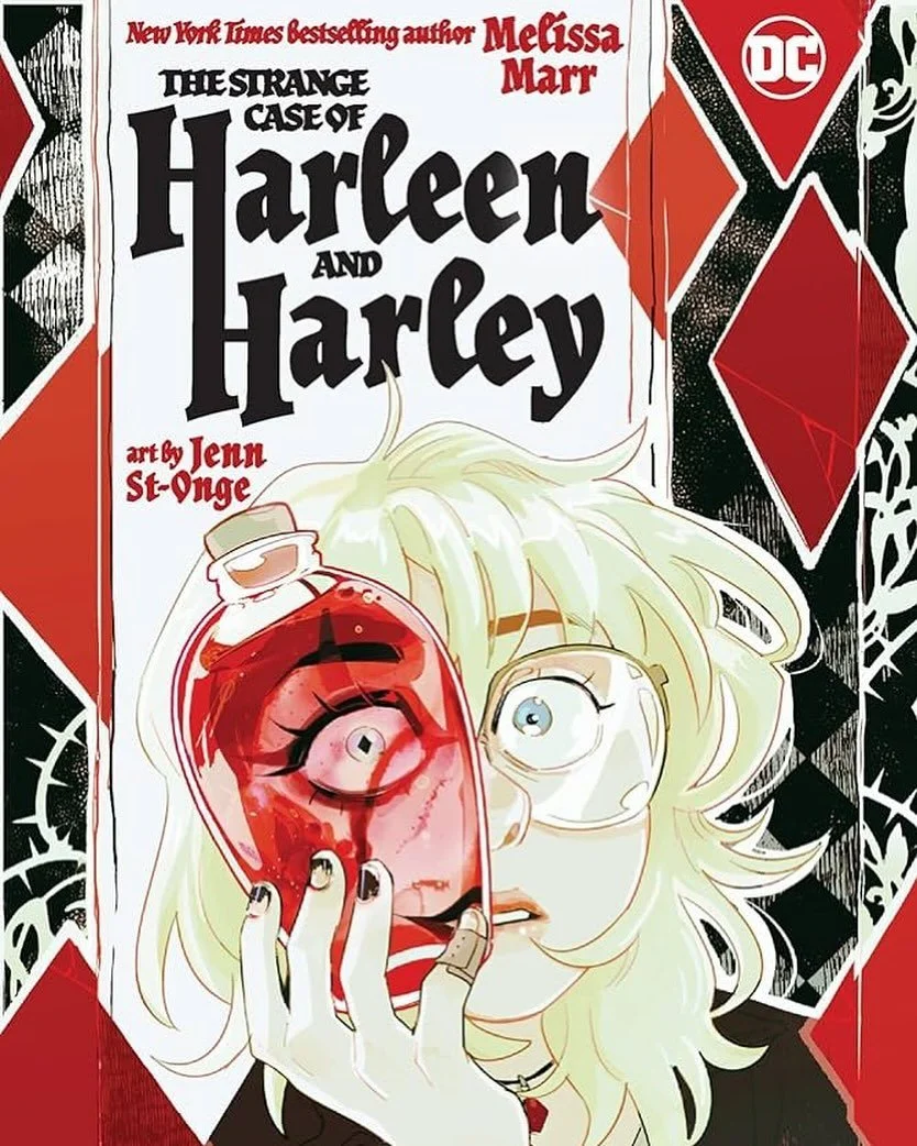 Finally got my hands on The Strange Case of Harlem and Harley by @melissamarrwriting and @princess_jem4! A unique take on Harley Quinn that has so many twists and turns :-) #comics #dccomics #harleyquinn #diverse #diversecomics #diversity