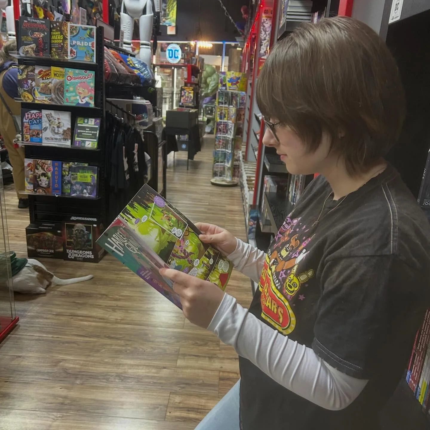 stopped by @godsandmonstersorlando to grab the latest comic issues before i saw #ironlung in theaters! #comicbookstore #orlandocomics #diversity #diversecomics