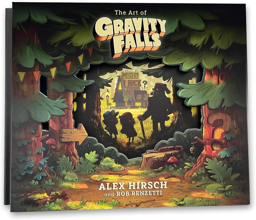 blendin never saw this coming (IYKYK)!! this announcement made my day, i can&rsquo;t wait for the #gravityfalls art book to drop! 🌈⭐️🧢📔 #artbook #animation #animationartbook #diverseanimation