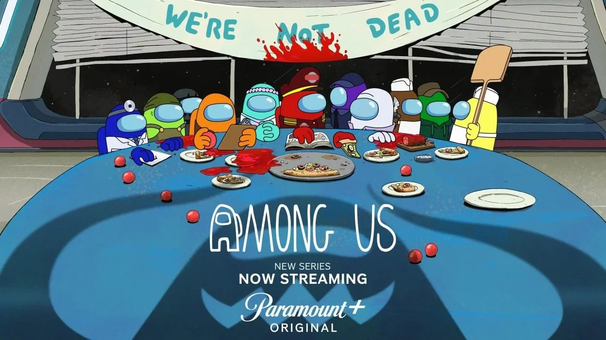 the Among Us tv show (created by the HILARIOUS @oweeeeendennis) is streaming on @paramountplus RIGHT NOW!! go give it a watch - this crew worked so hard and is just now getting to see this release!! #amongustvshow #amongus #animation #diverseanimatio