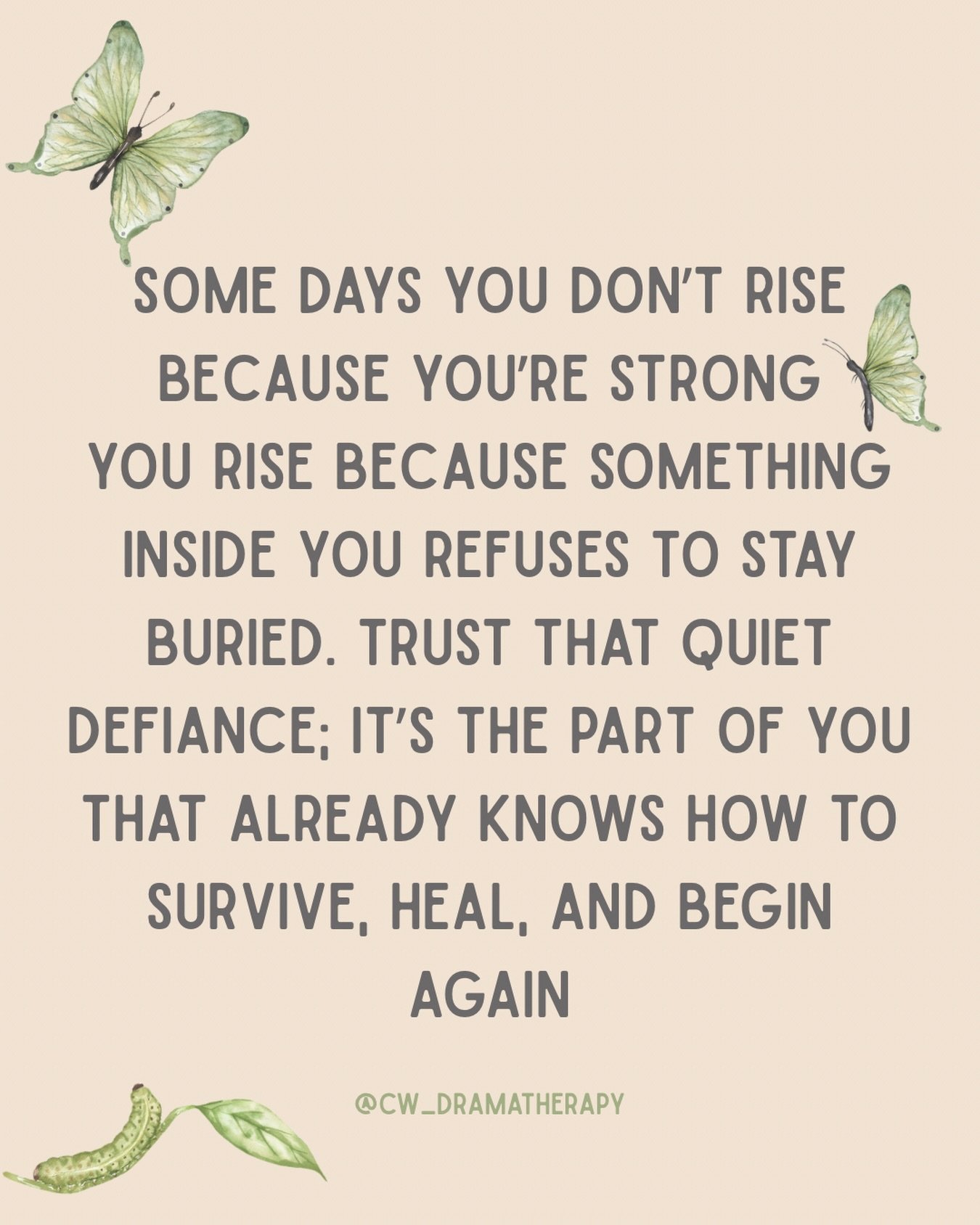 Not every step forward looks powerful. 
Sometimes it&rsquo;s quiet, and fuelled by nothing more than the decision to keep going.

If today feels heavy, let it be enough that you&rsquo;re still here, still trying, and choosing to rise in your own way.