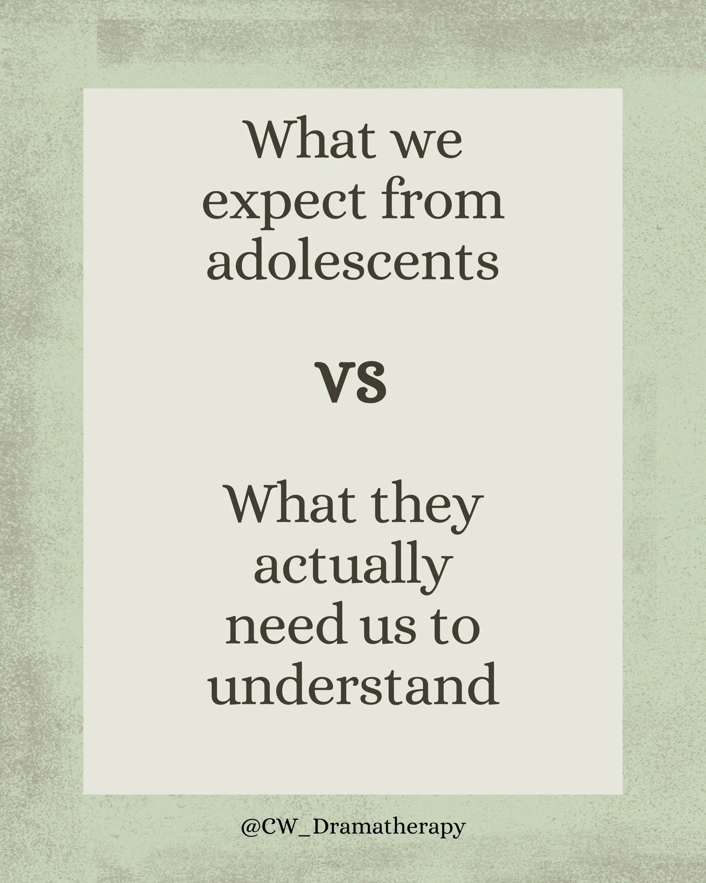 Adolescence is often misunderstood as defiance or attitude.
But what we&rsquo;re seeing is development in motion.

When we shift from correcting behaviour to understanding it, we create space for connection.

#adolescentdevelopment #dramatherapy #chi