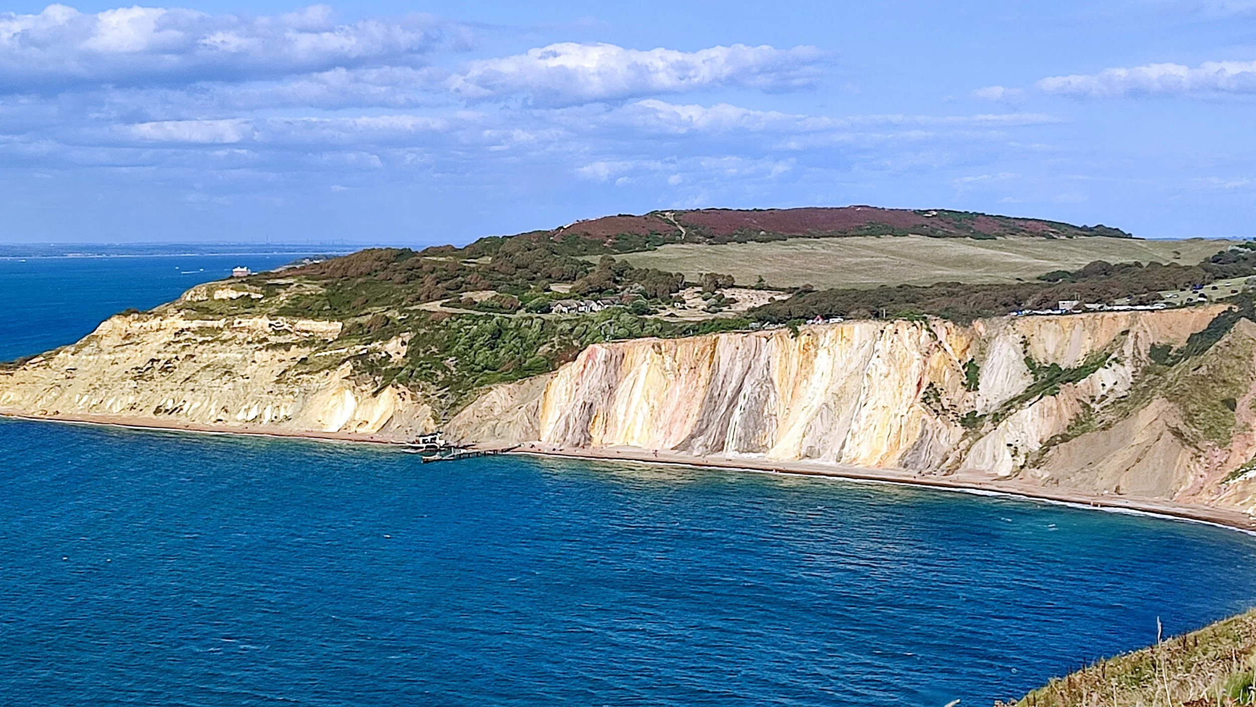 Tennyson Down overlooking Headon Warren