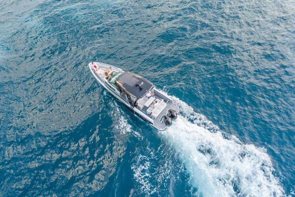 The George’s luxury powerboat 