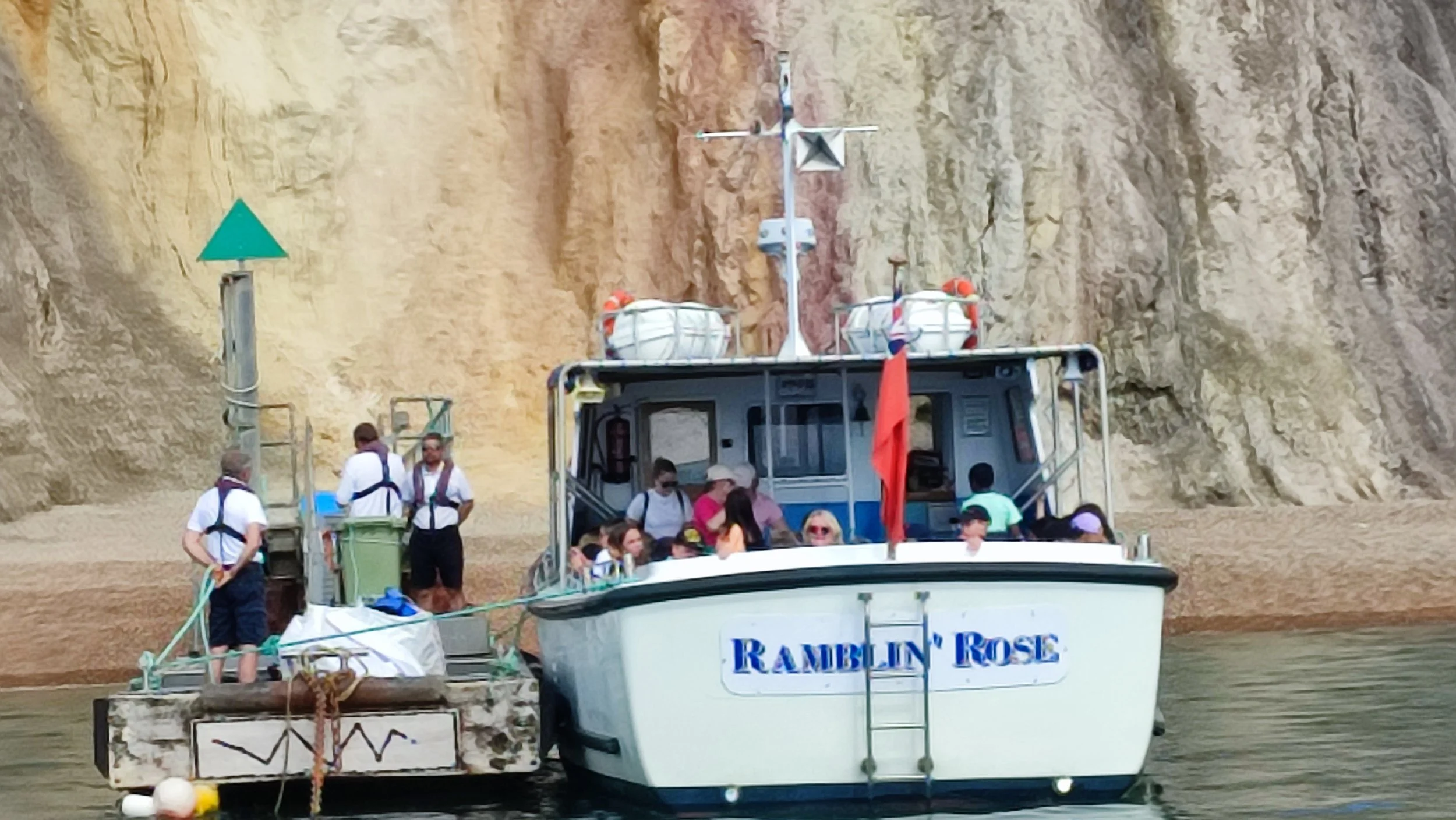 Slow-boat (with commentary) to Needles