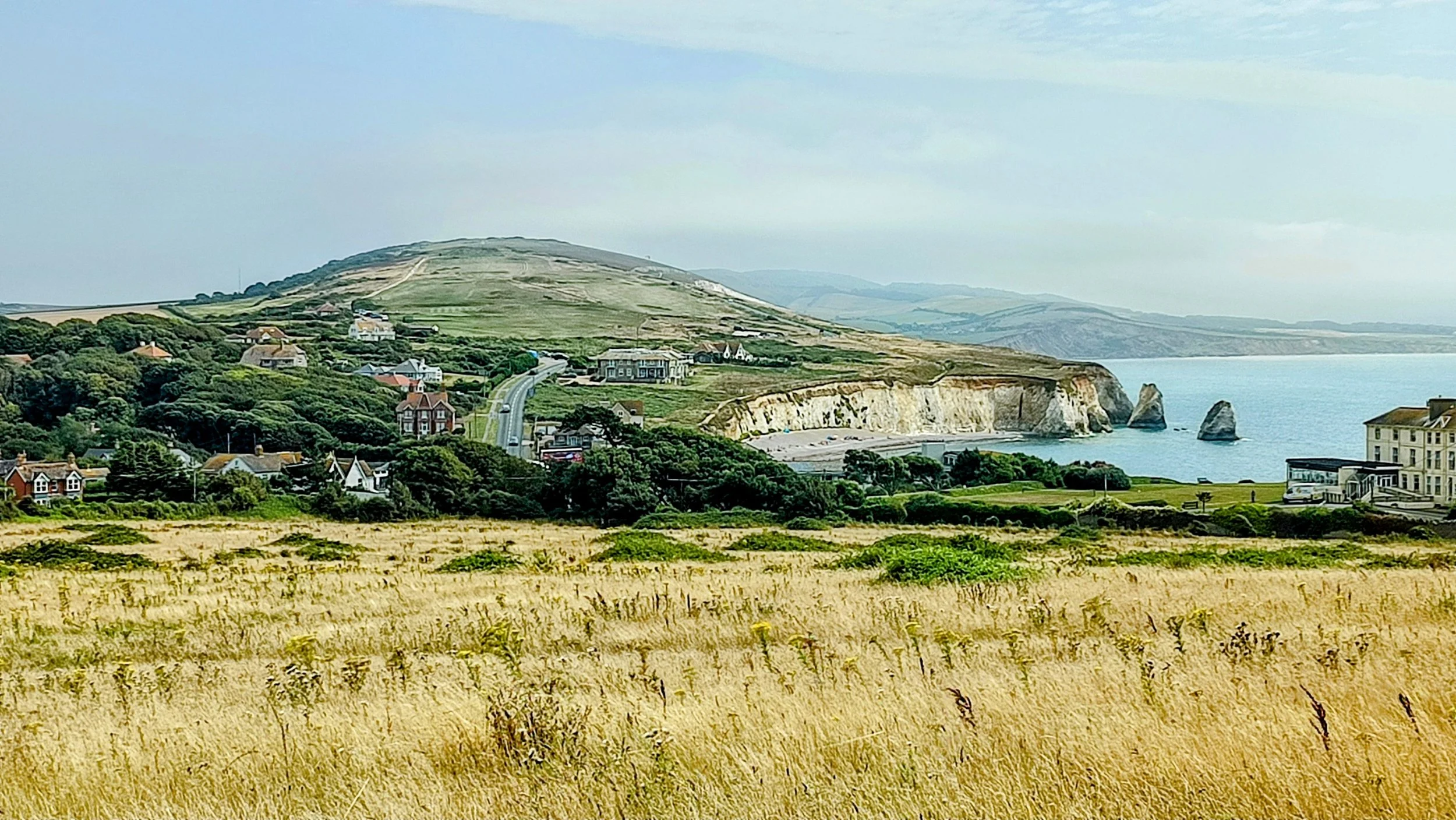 View from Tennyson Down over Freshwater Bay-02