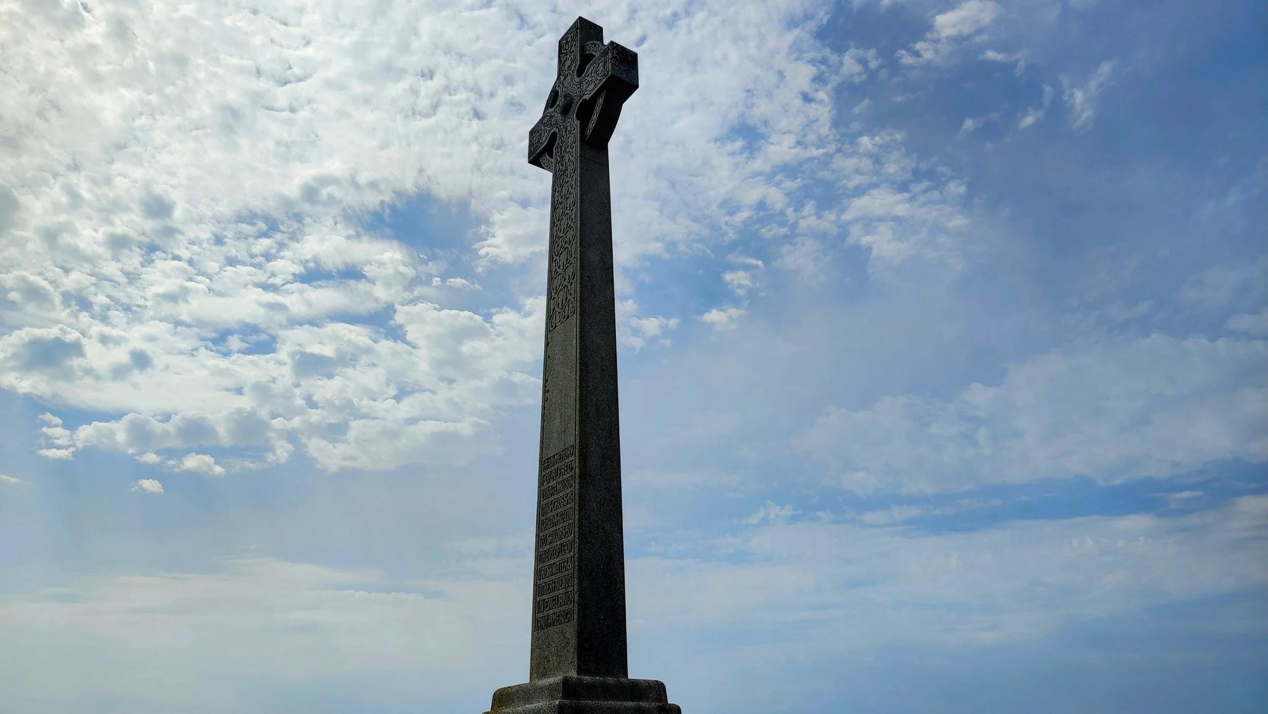 Tennyson Monument on Tennyson Down