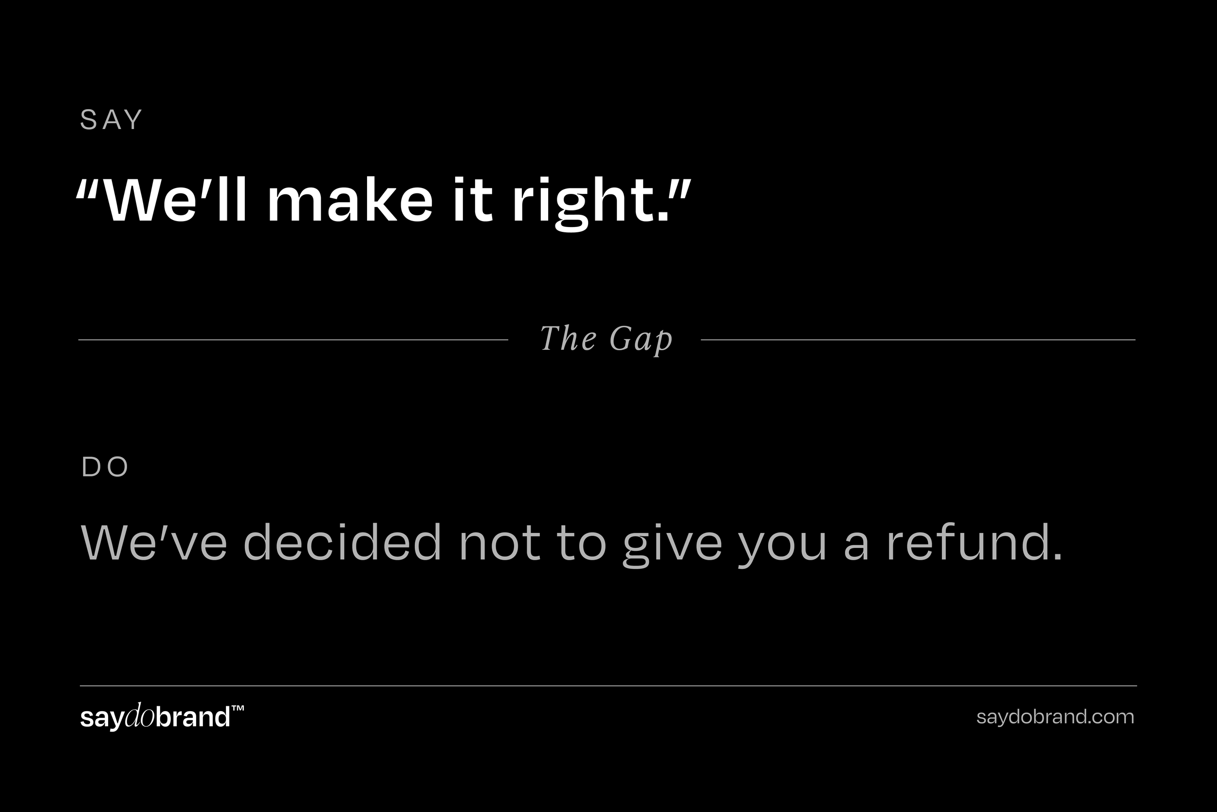 The $97 Decision: When the Promise Had to Cost Something