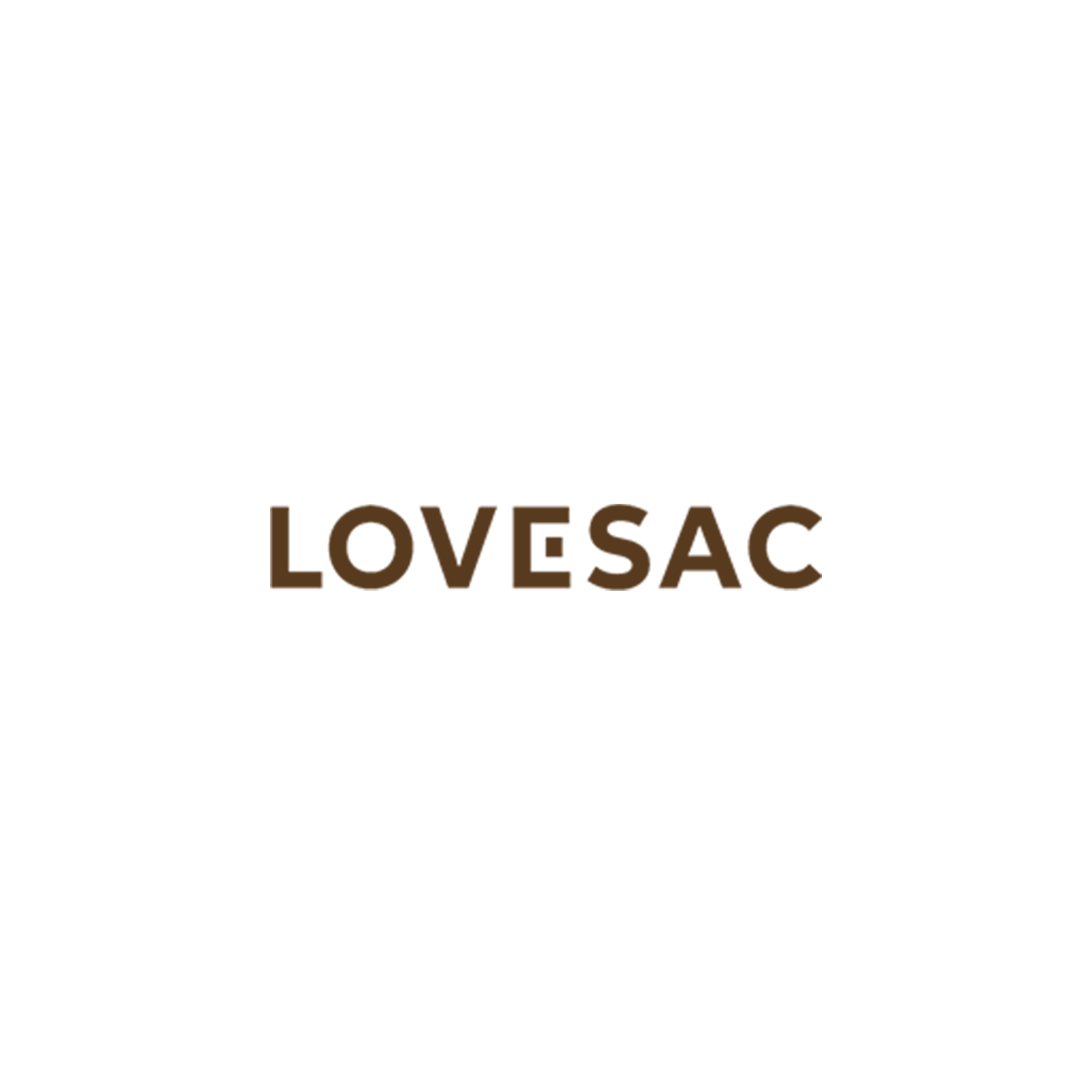 Black t-shirt with a logo that features a person riding a motorcycle and text that reads "LOVE SAC" in brown across the front.