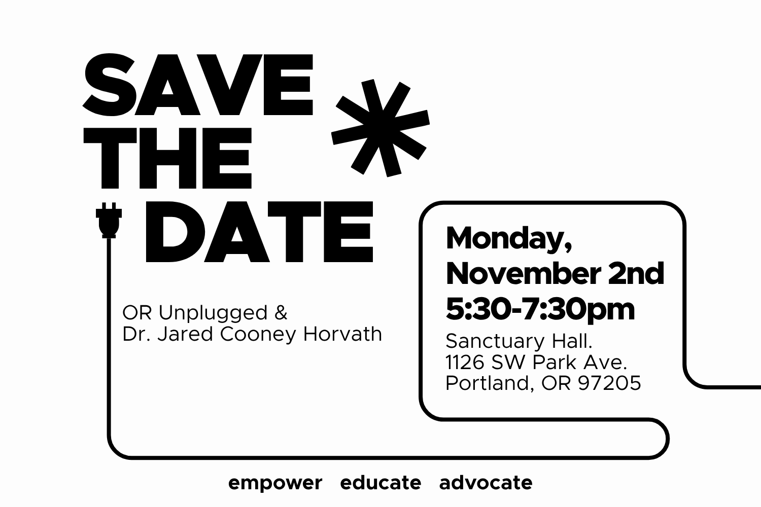 OR Unplugged Presents: A Talk by Dr. Jared Cooney Horvath