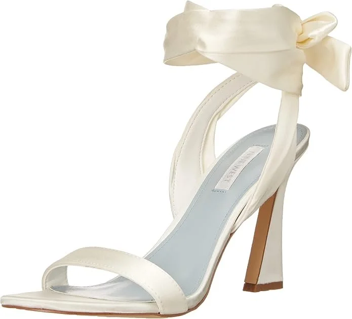 Michael Kors bridal satin heels