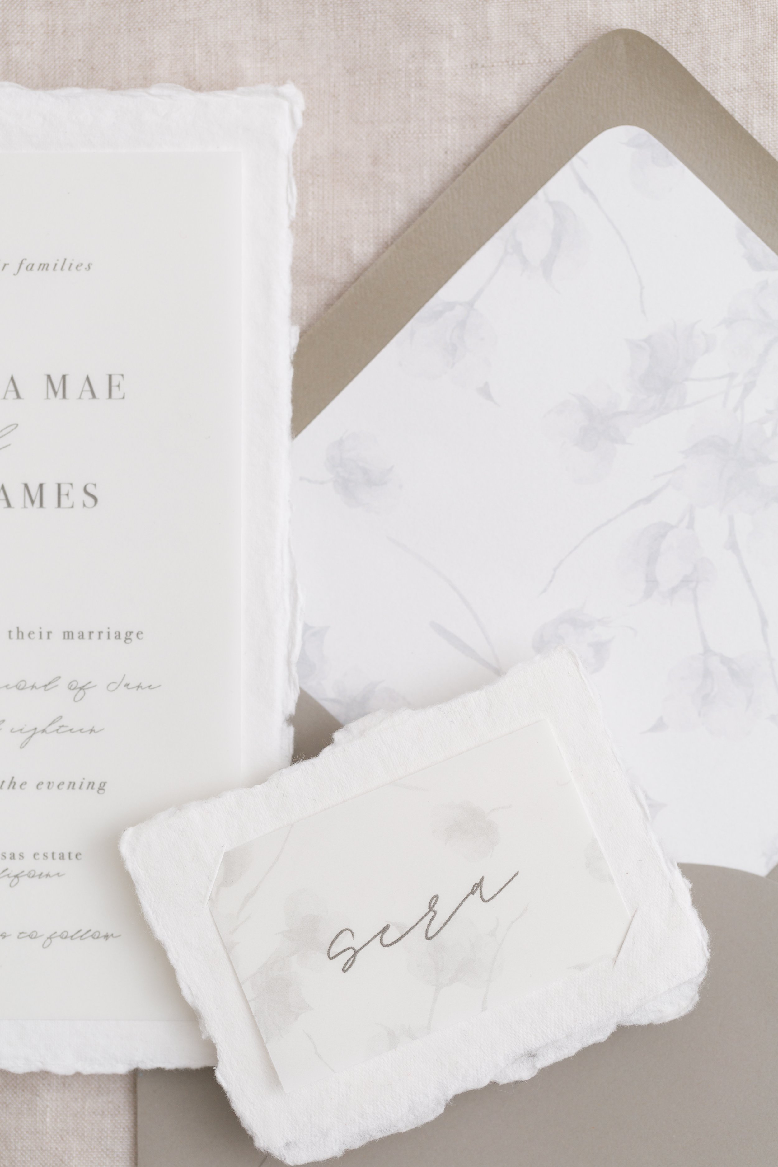 Wedding design details showing how style develops during New York wedding planning