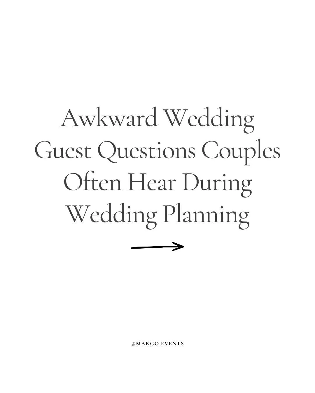 Awkward wedding questions are part of the planning process.

Guest list. Budget. Traditions.

You do not need to have the perfect answer in the moment.

I shared a full blog post with simple ways to respond clearly and respectfully.

You can find it 