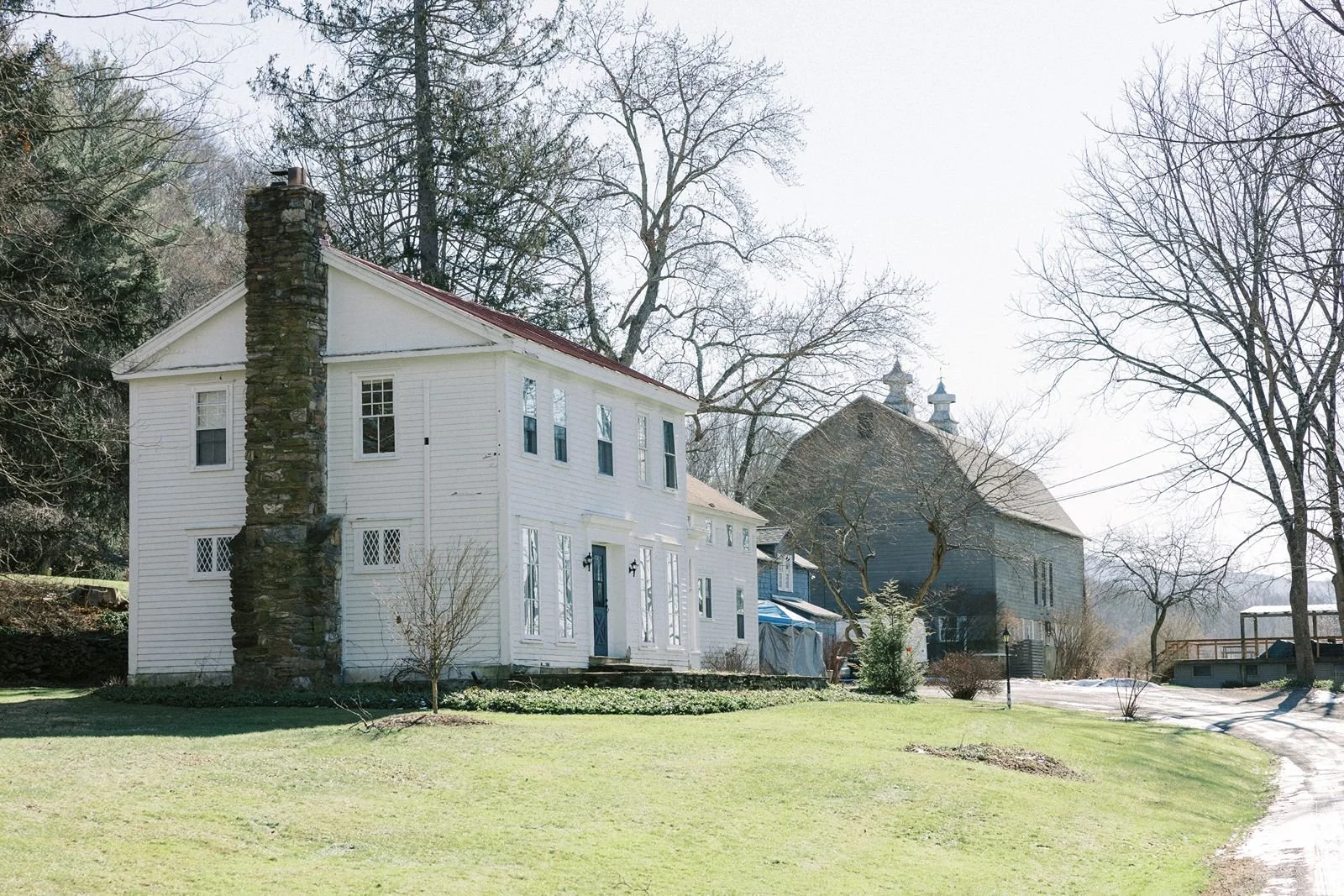 Taconic Ridge Farm wedding venue in the Hudson Valley with open landscape views