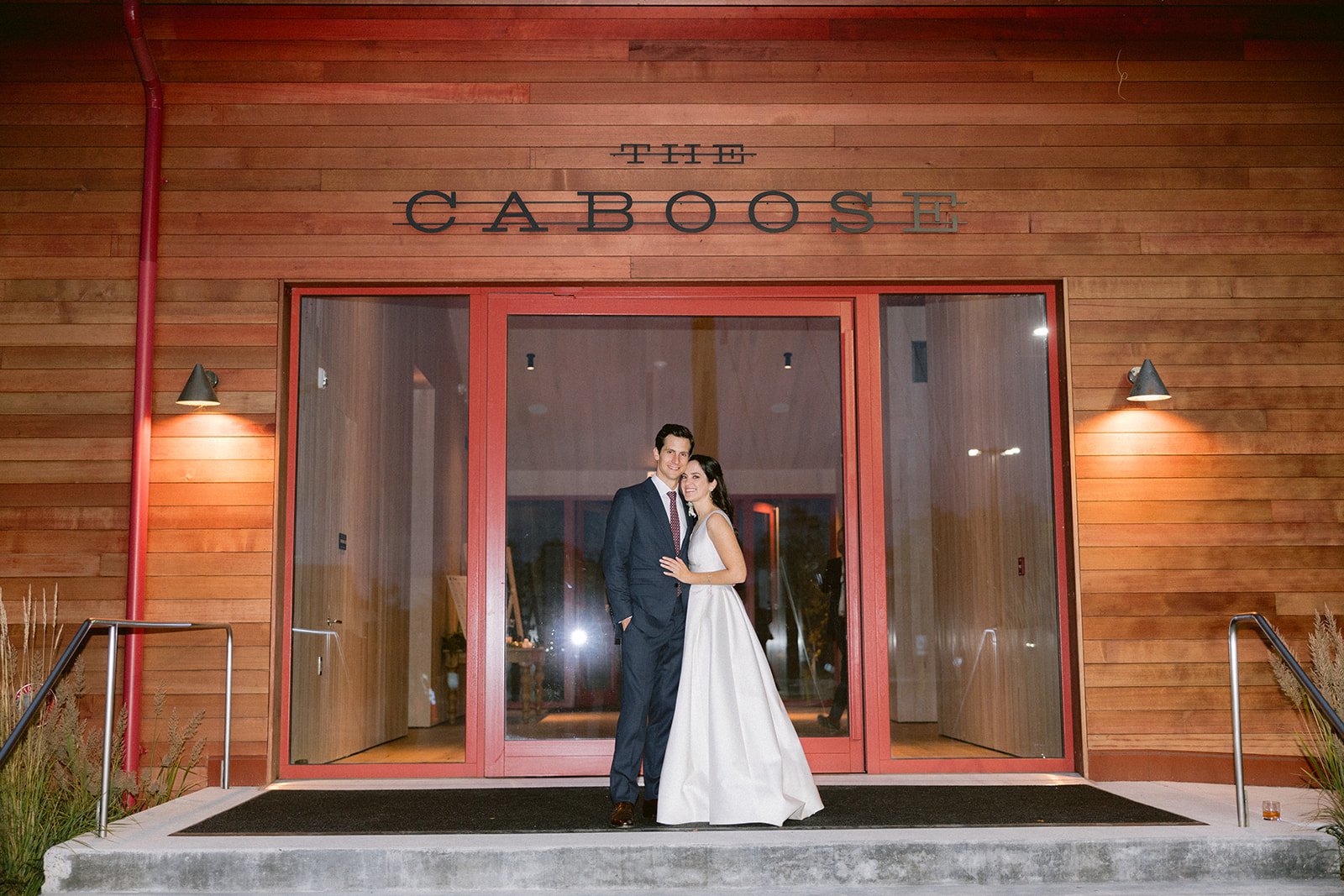 Modern Wedding at The Caboose in Hudson, New York