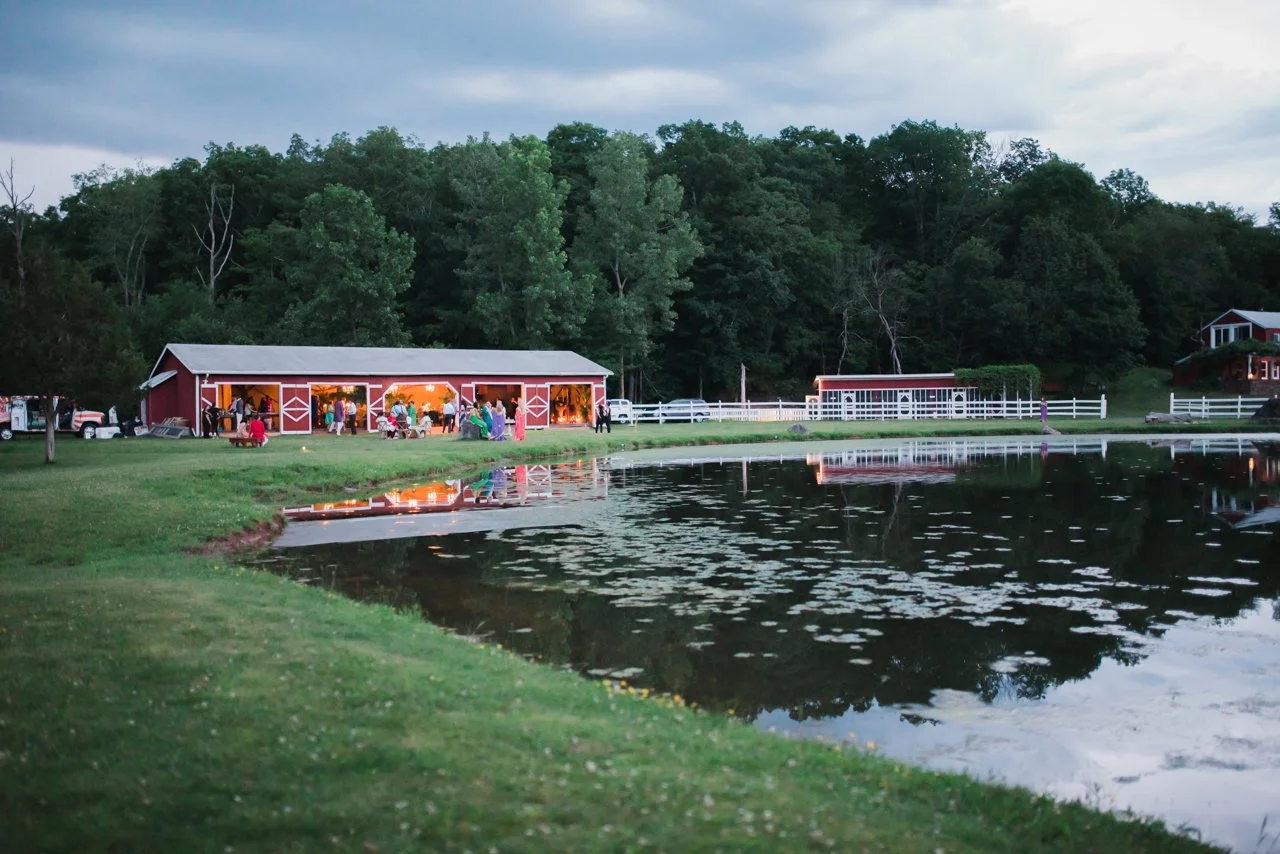 The Kaaterskill Inn wedding venue surrounded by the Catskills landscape