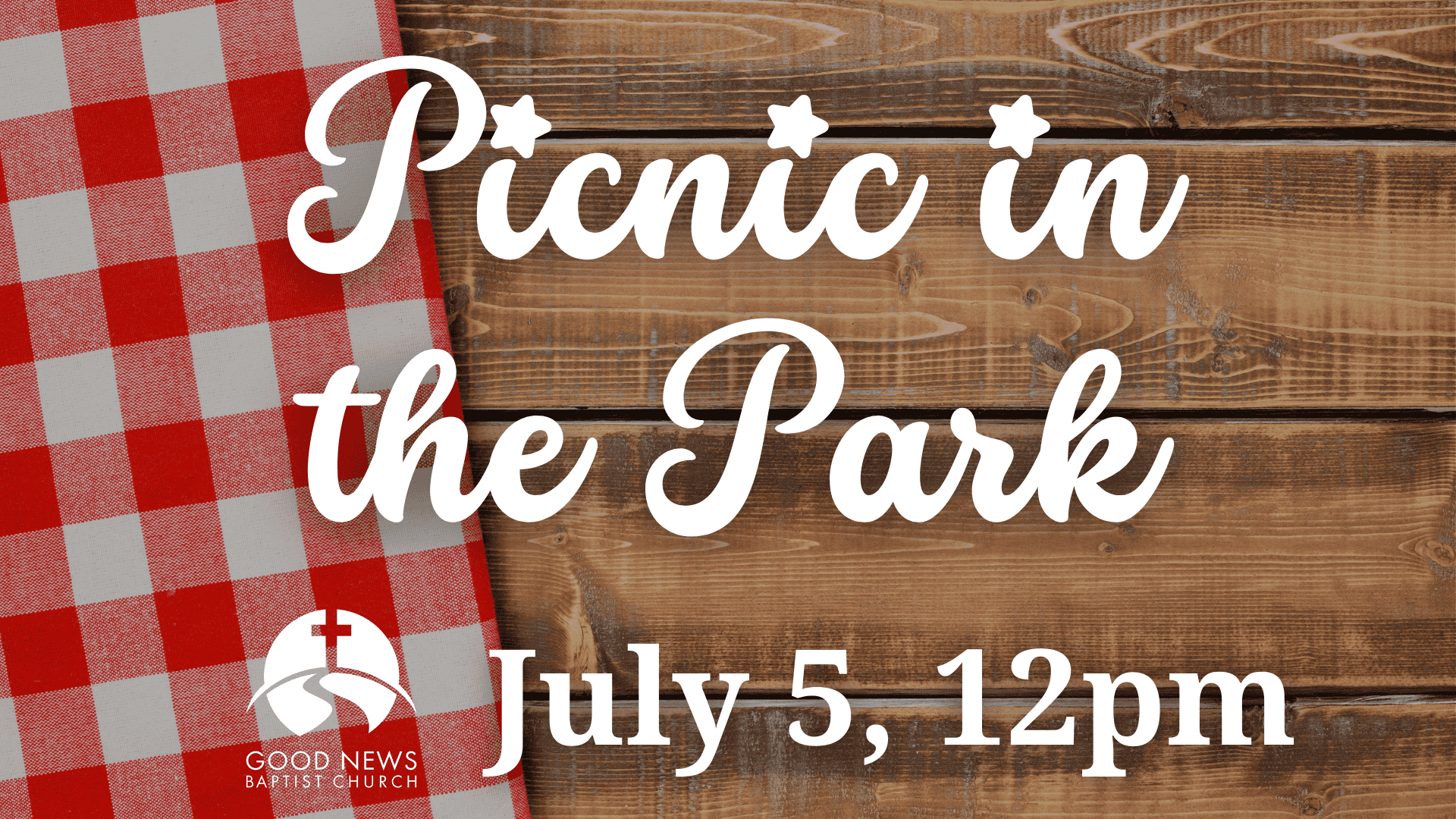 Church Picnic in the park 2026