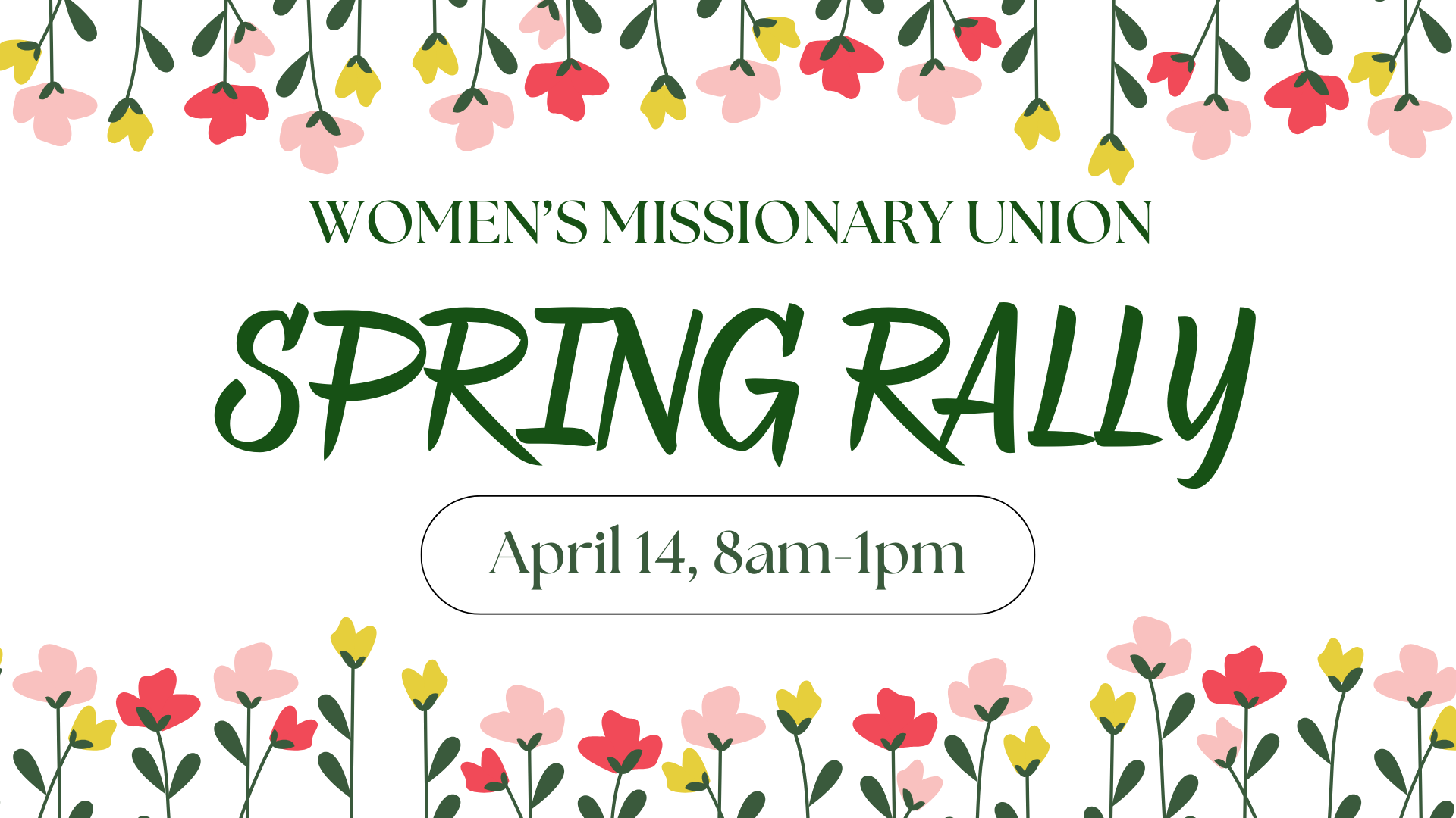 Women’s Missionary Union Spring Rally 2026