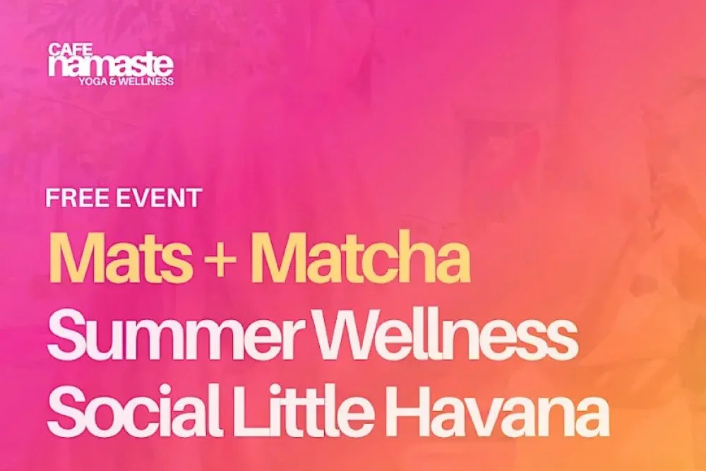 Mats & Matcha Summer Wellness Social