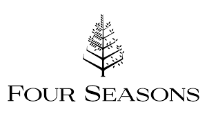 Logo of Four Seasons featuring a stylized tree above the text 'Four Seasons'.