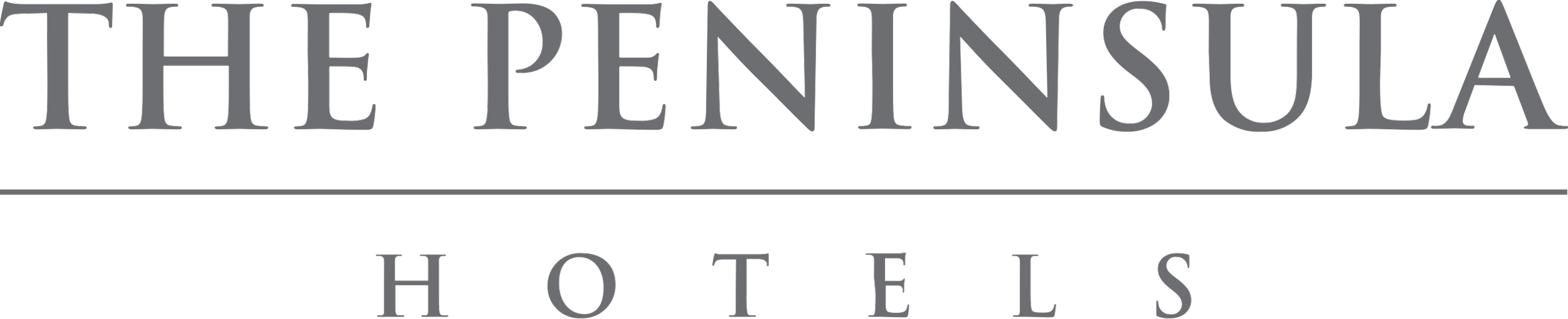 Logo for The Peninsula Hotels