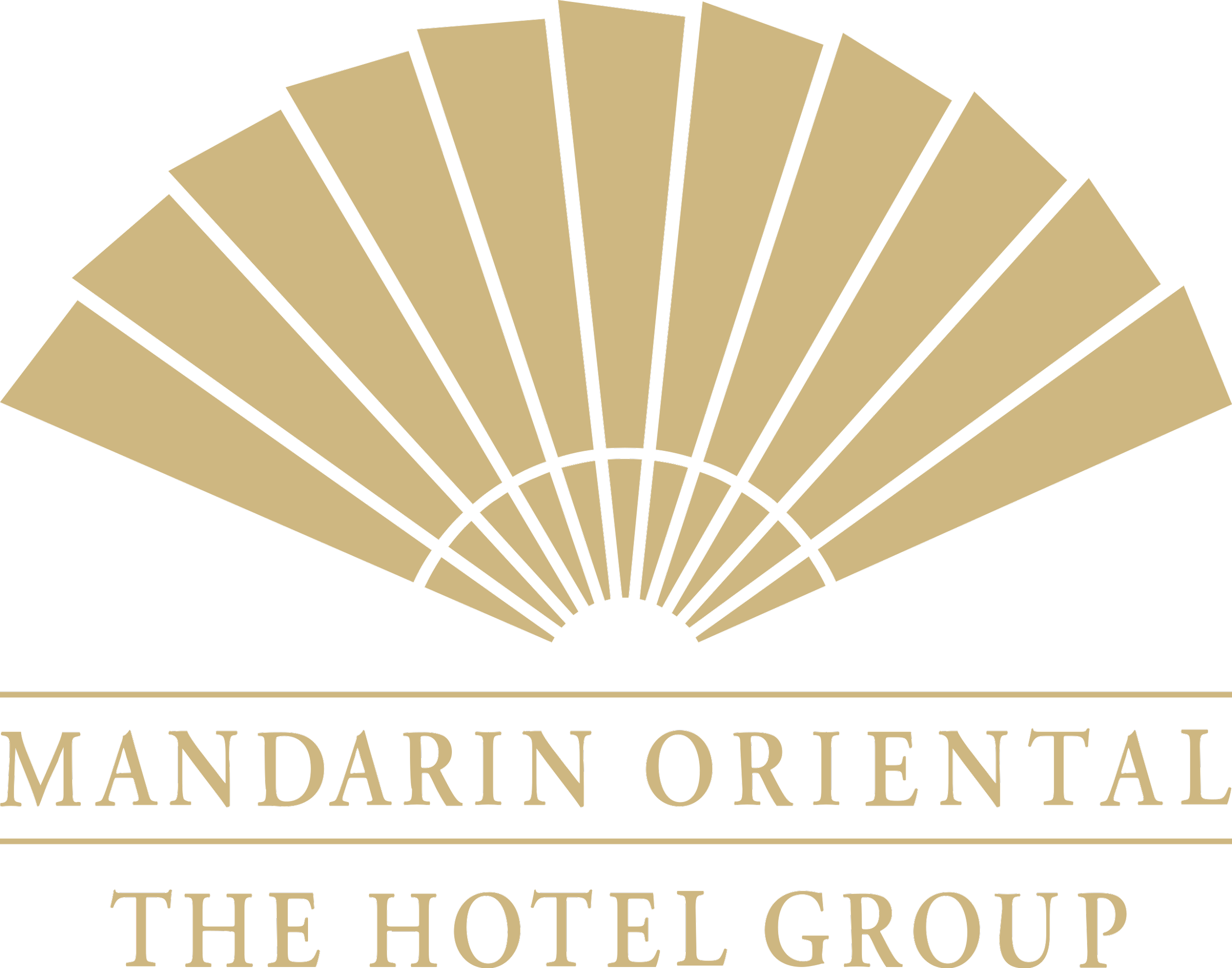 The logo of Mandarin Oriental