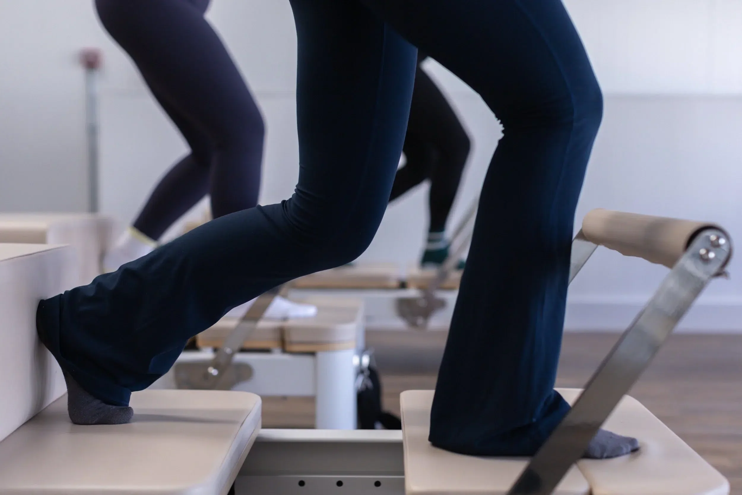 Reformer pilates class at The Space Risby