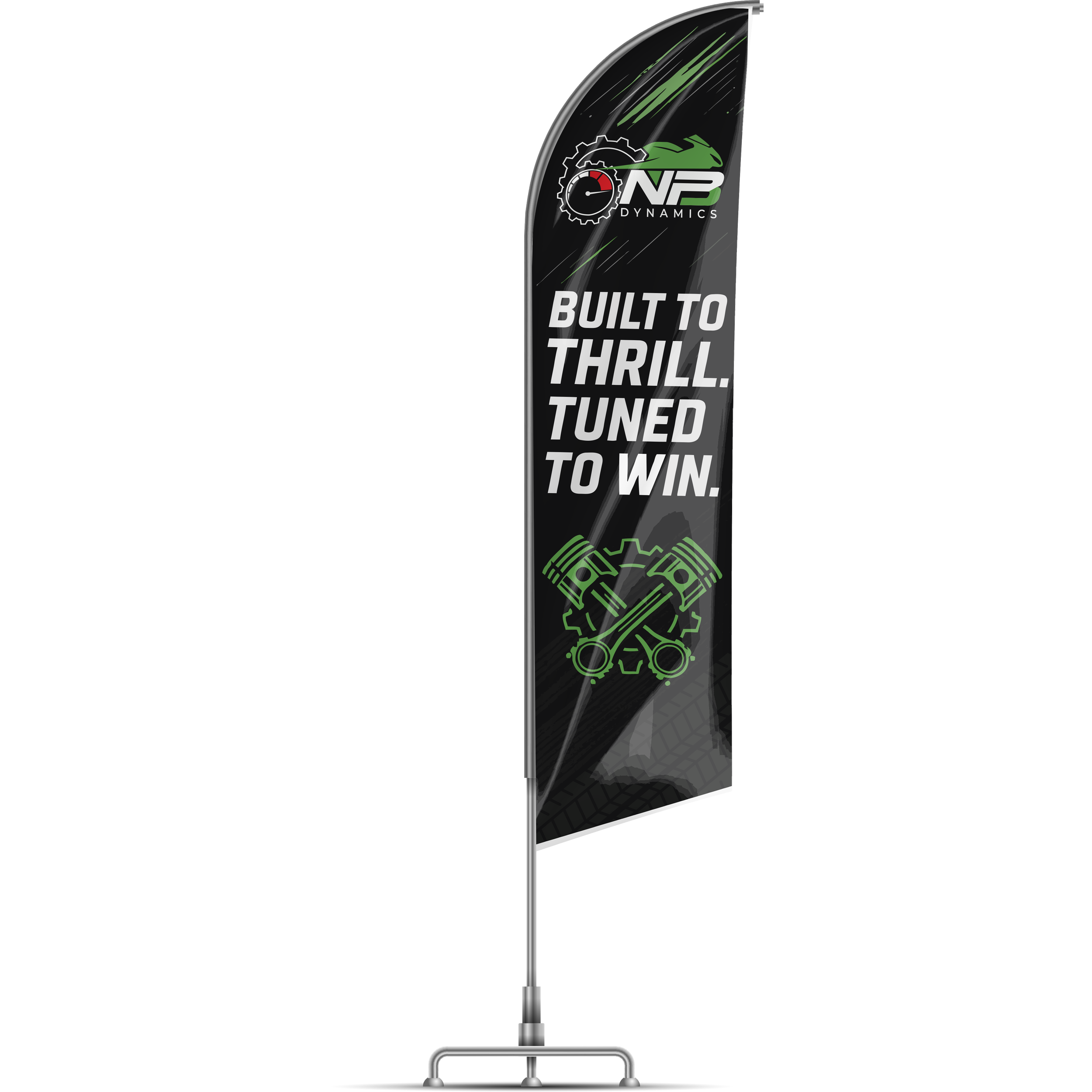 NPB Dynamics Feather Flag