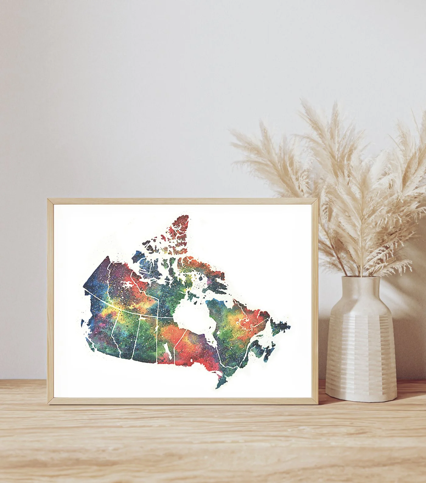 Canada - Watercolour Maps Series