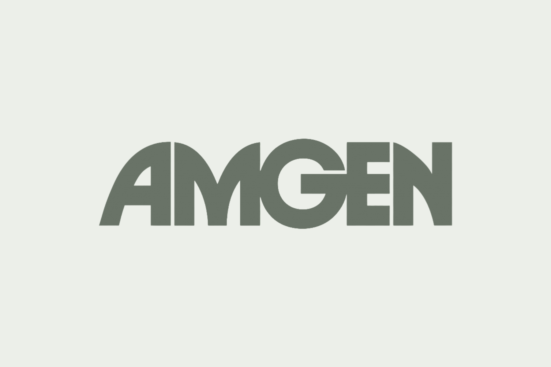 Amgen logo reflecting Elaine’s work in corporate sustainability within the biotech sector.


