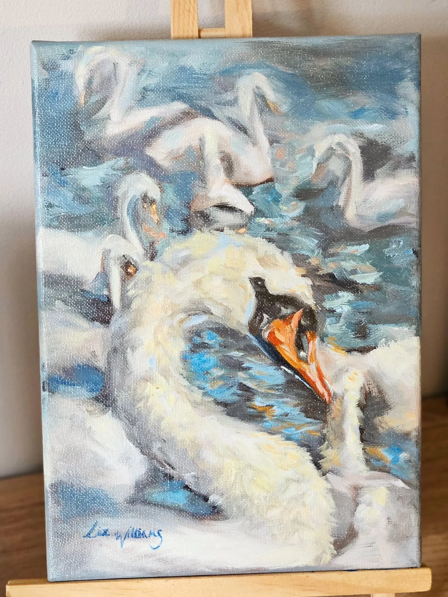 🦢 The Swan Theatre Exhibition 🦢

These two paintings are now being exhibited (and are available to purchase) at the Swan Theatre as part of the Worcester Society of Artists! 

I thought it was appropriate for me to paint more swans for this as I al