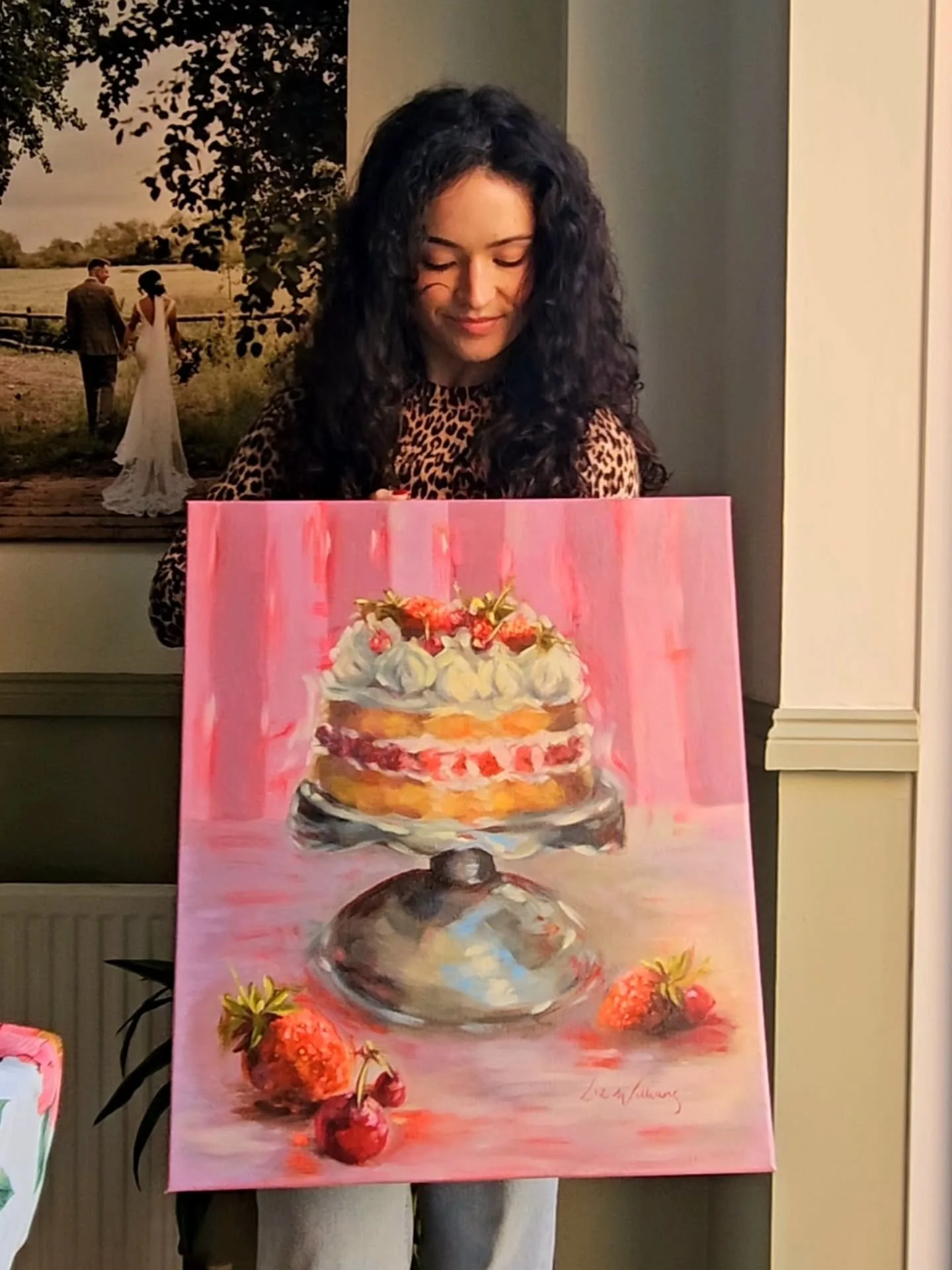 The Worcester 100 Open Art Exhibition at the Artery Studios 🥳🍒

Super excited to finally share this finished oil painting😍 My goal for this piece was just to create something fun, colourful and tasty looking! 🎂 It also goes along well with some o