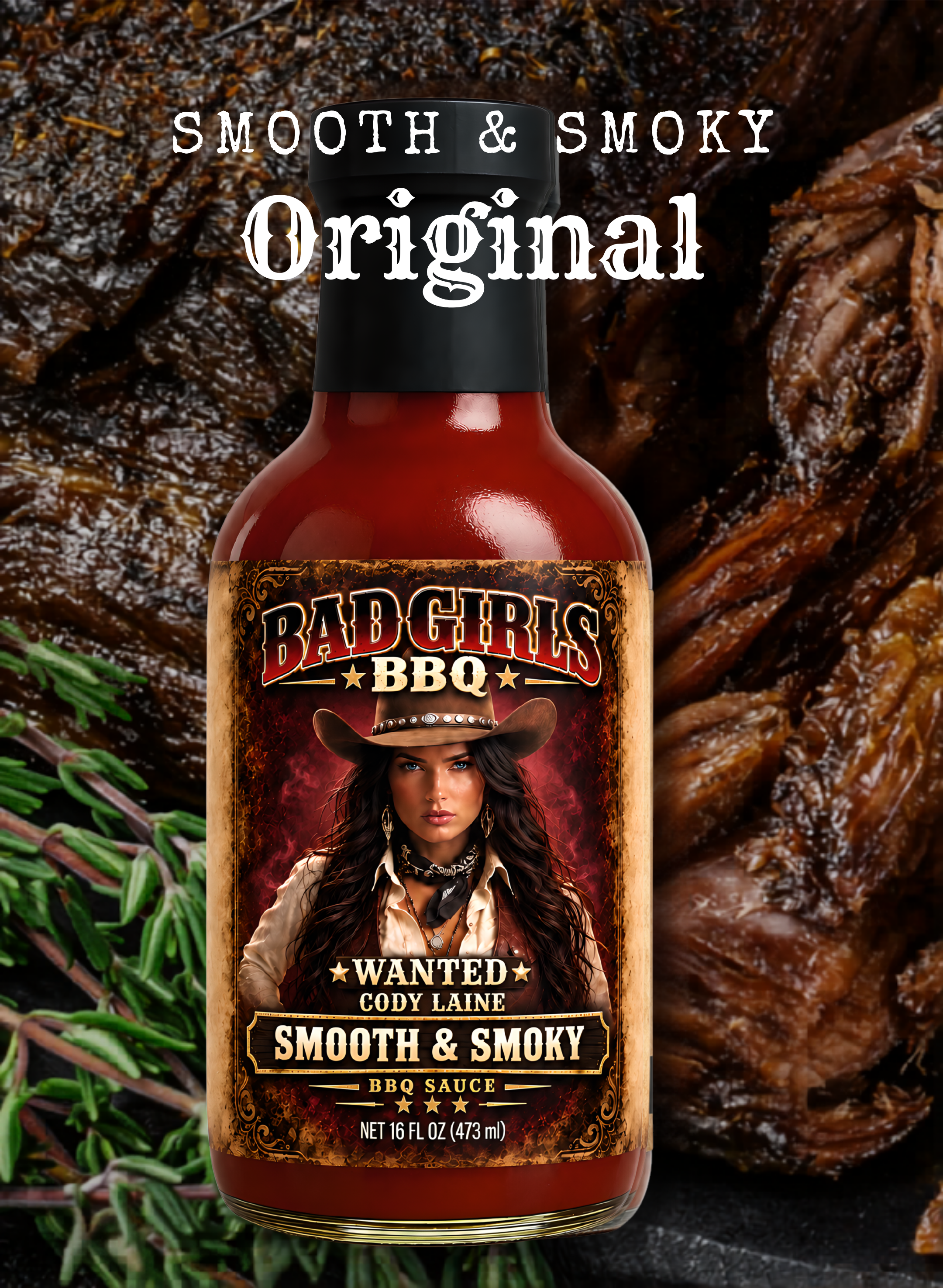 Cody Laine ~ Smooth & Smokey Original BBQ Sauce