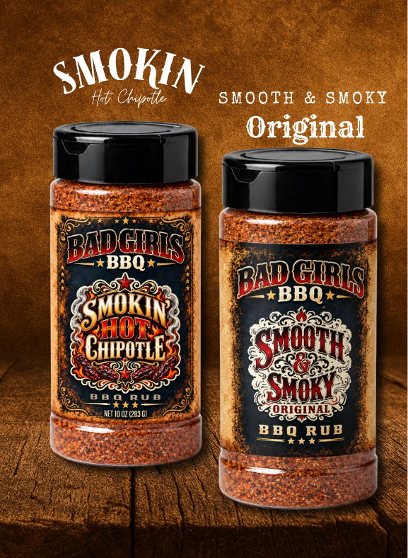 Smokin' Hot Chipotle & Smooth & Smoky Original Rubs