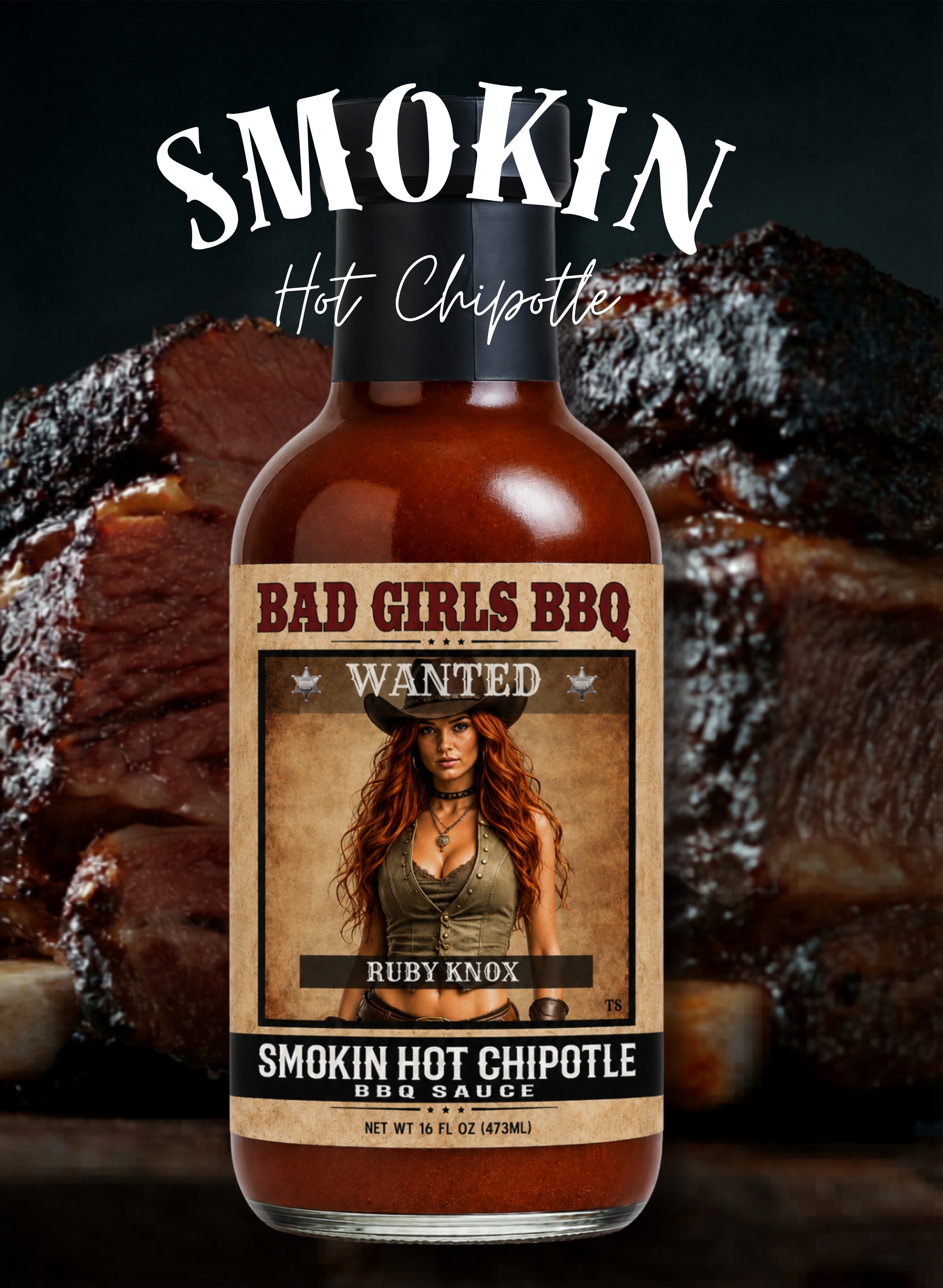 Ruby Knox ~ Smokin’ Hot Chipotle BBQ Sauce
