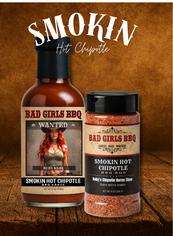 Smokin Hot Chipotle Sauce + Rub Set