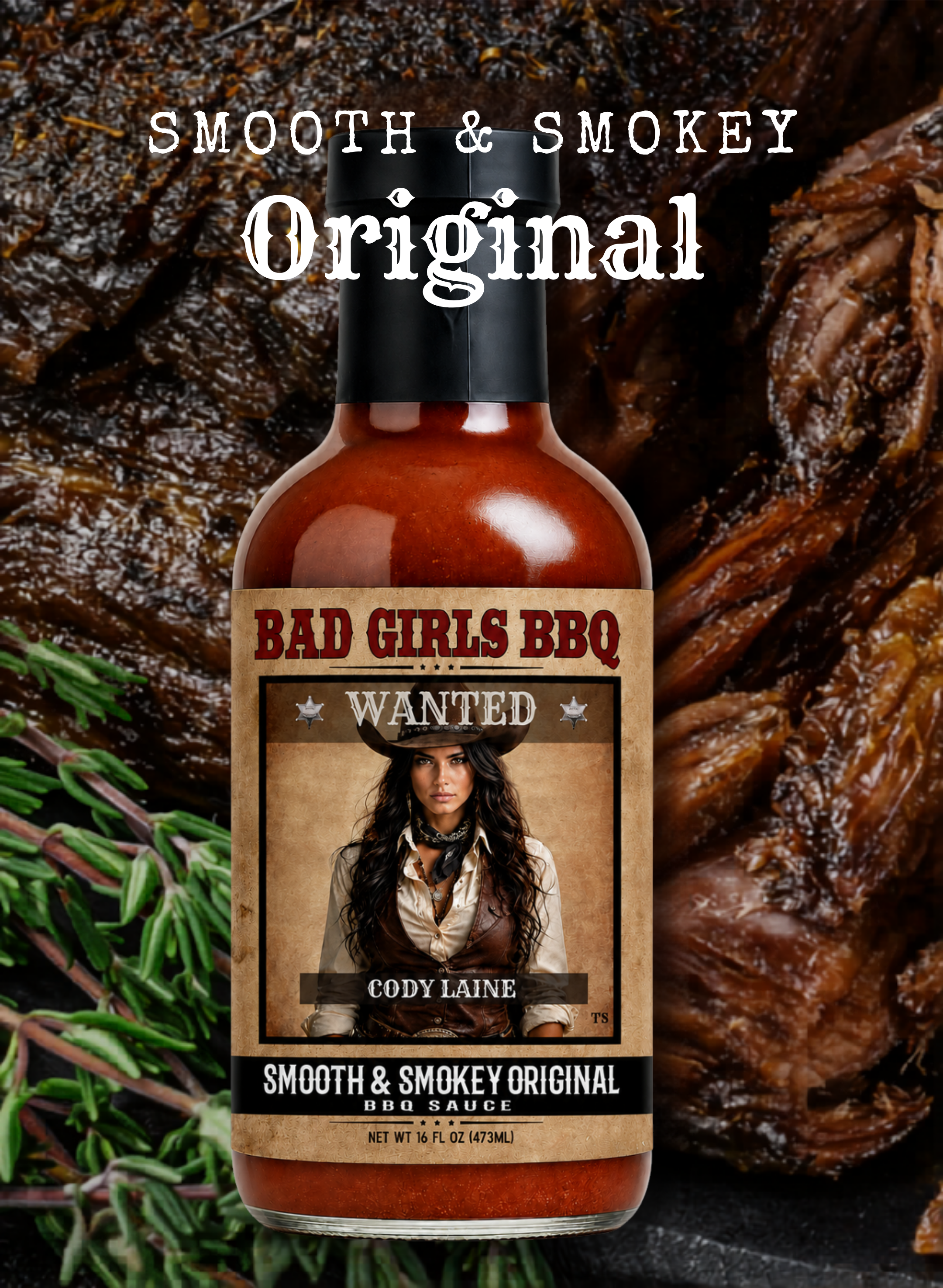 Cody Laine ~ Smooth & Smokey Original BBQ Sauce