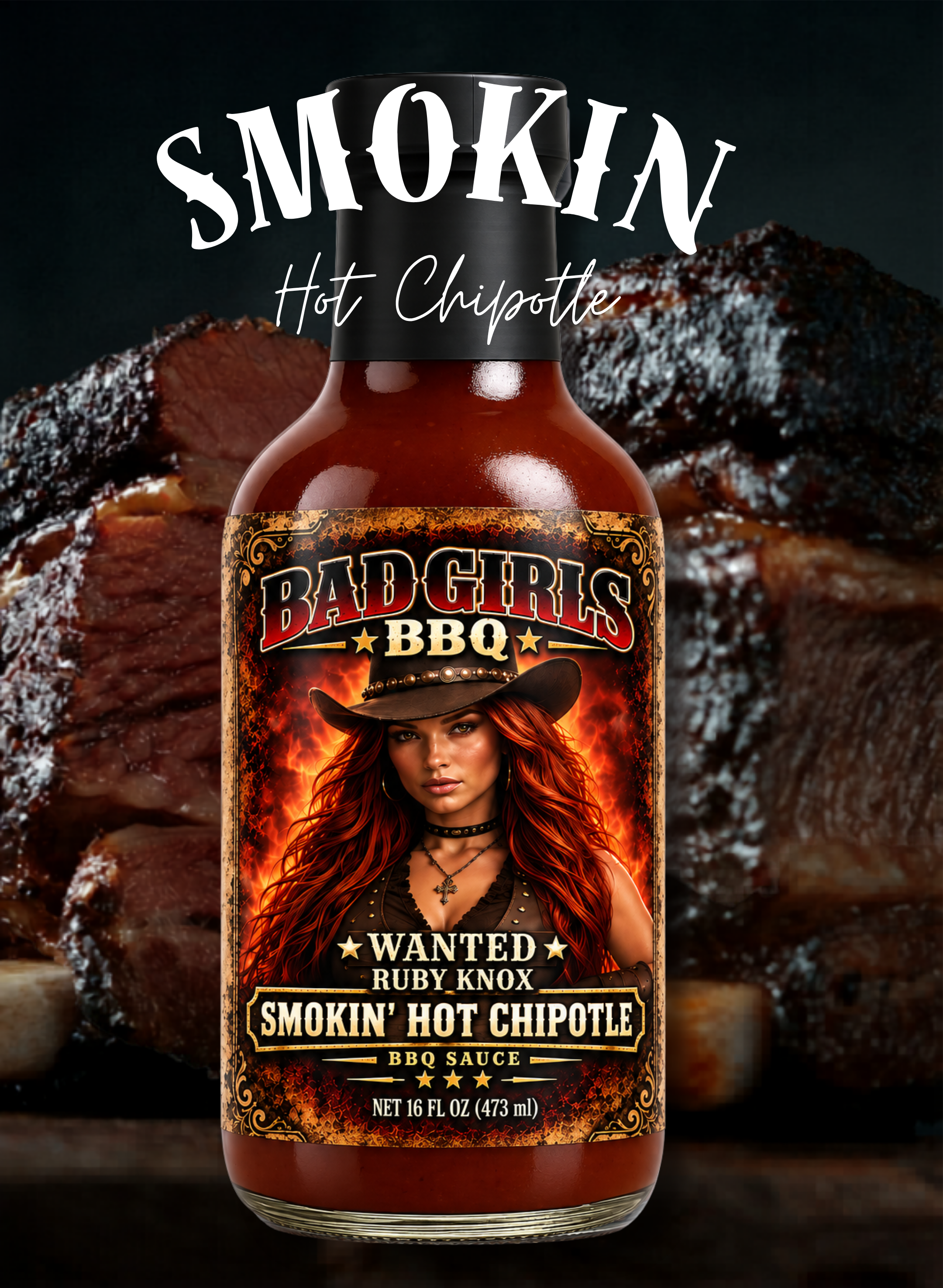 Ruby Knox ~ Smokin’ Hot Chipotle BBQ Sauce
