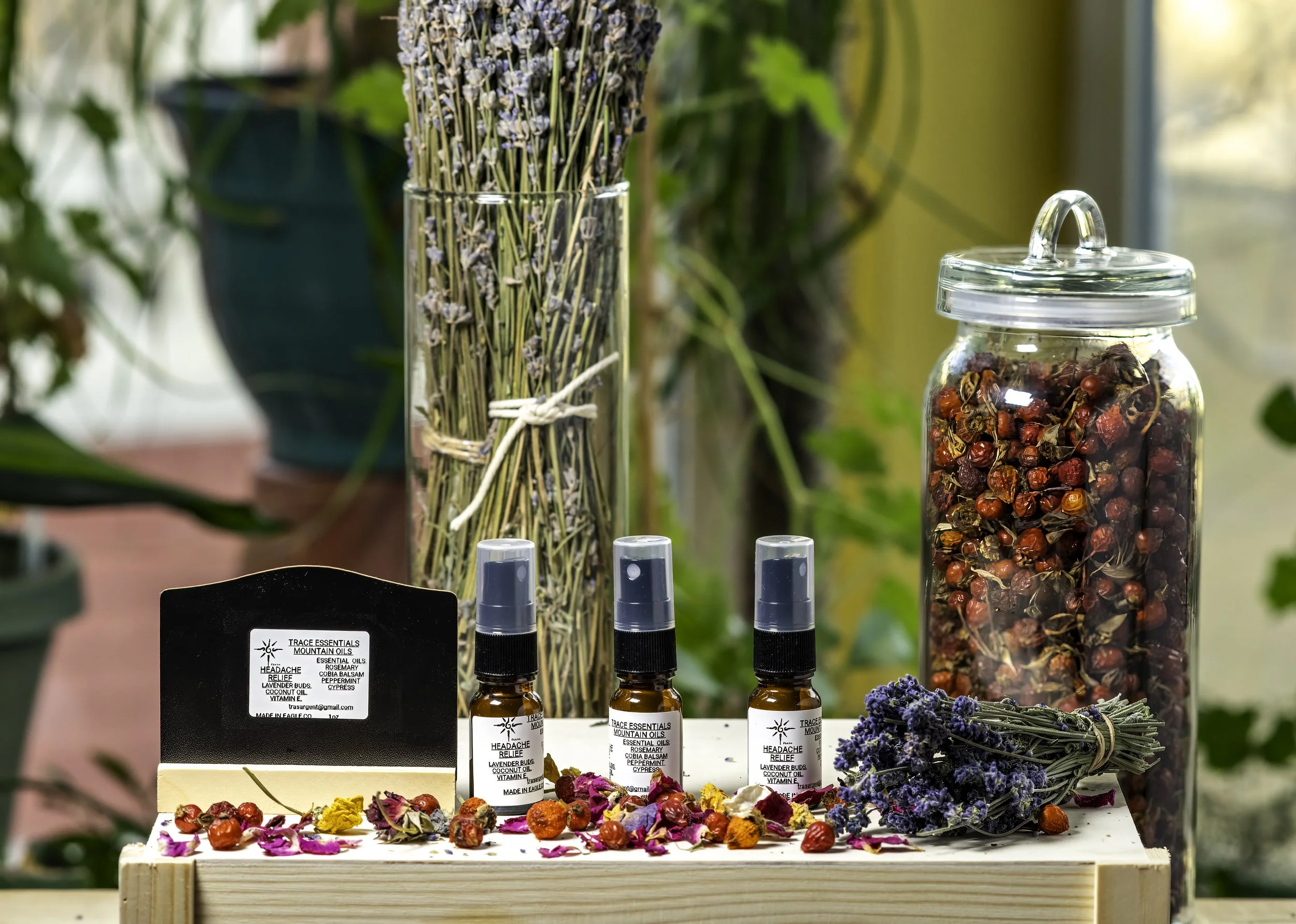 Organic Headache Relief Spray