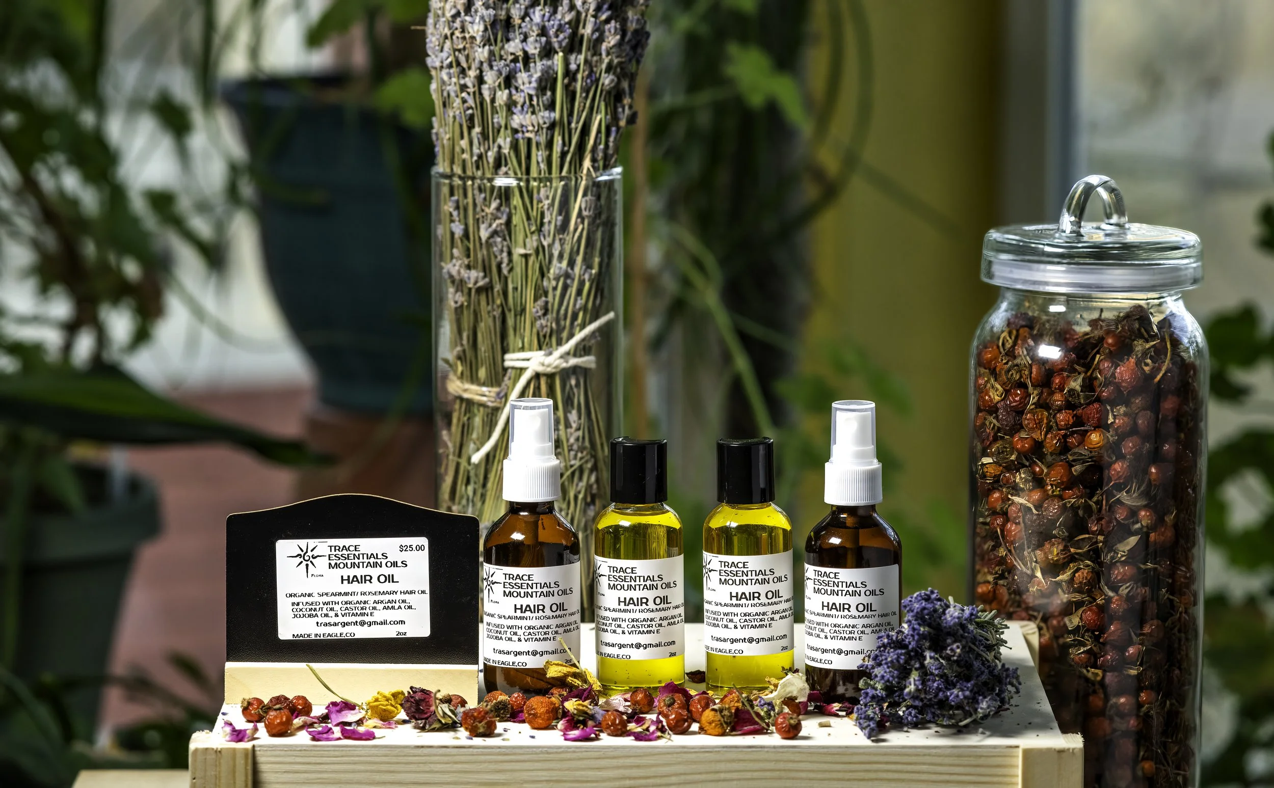 Organic Spearmint Rosemary Hair Oil