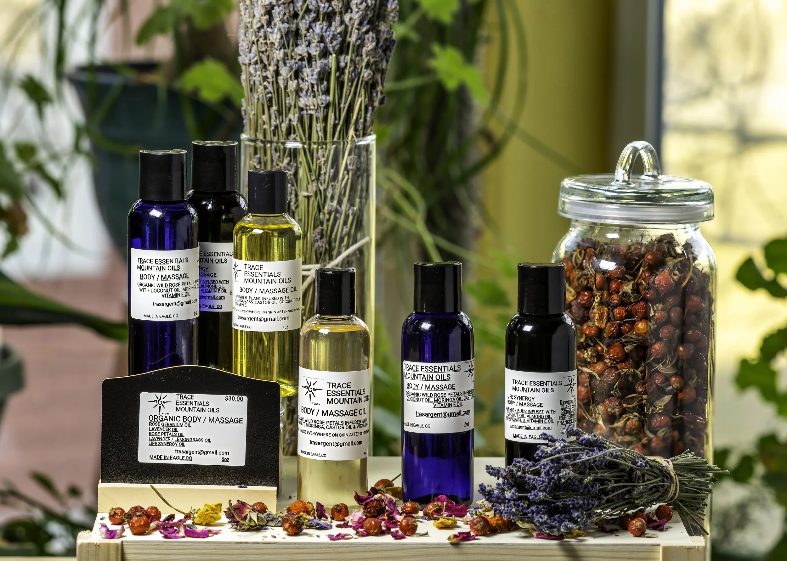 Organic Body Massage Oil