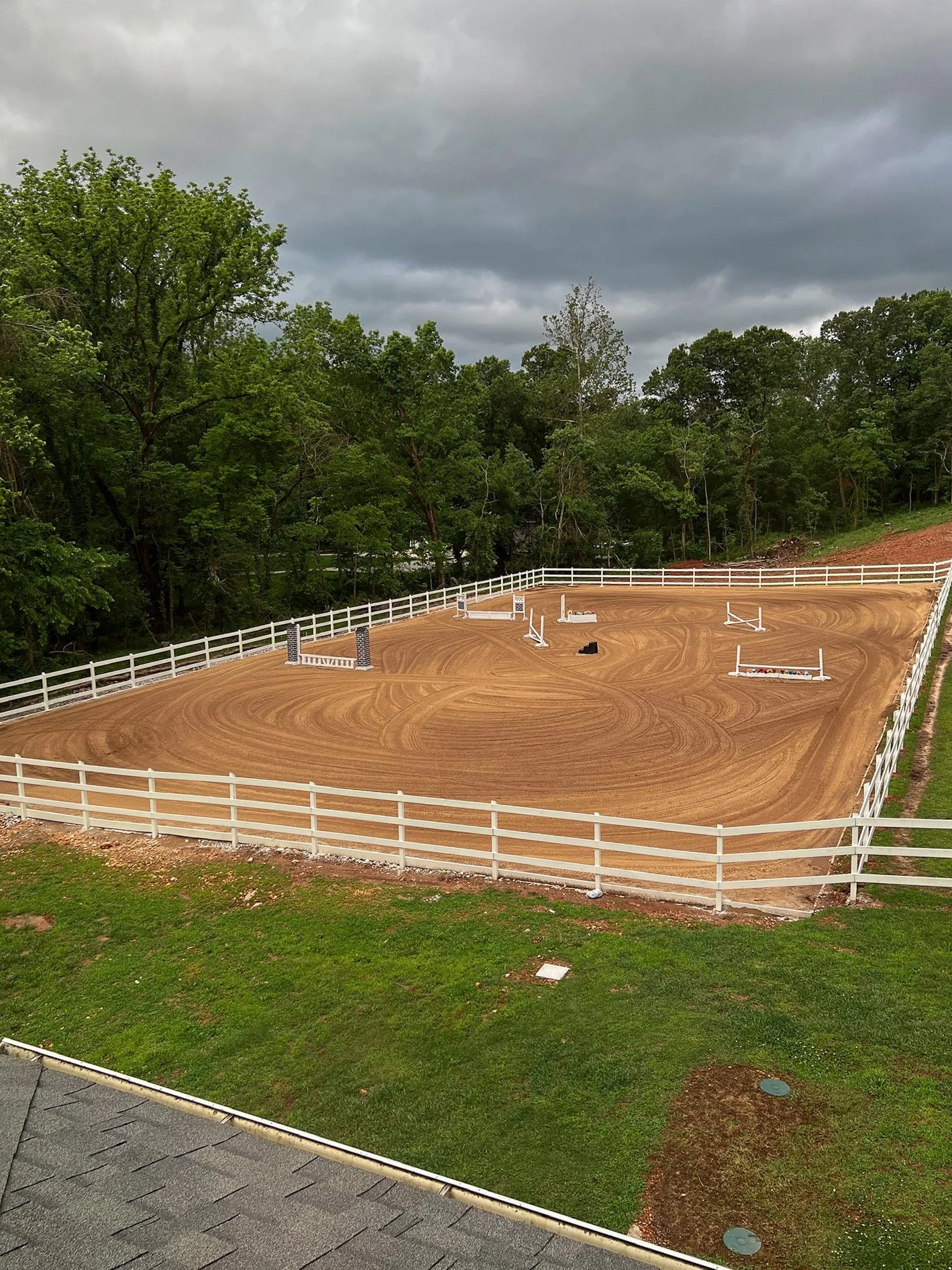 arenas and livestock fences