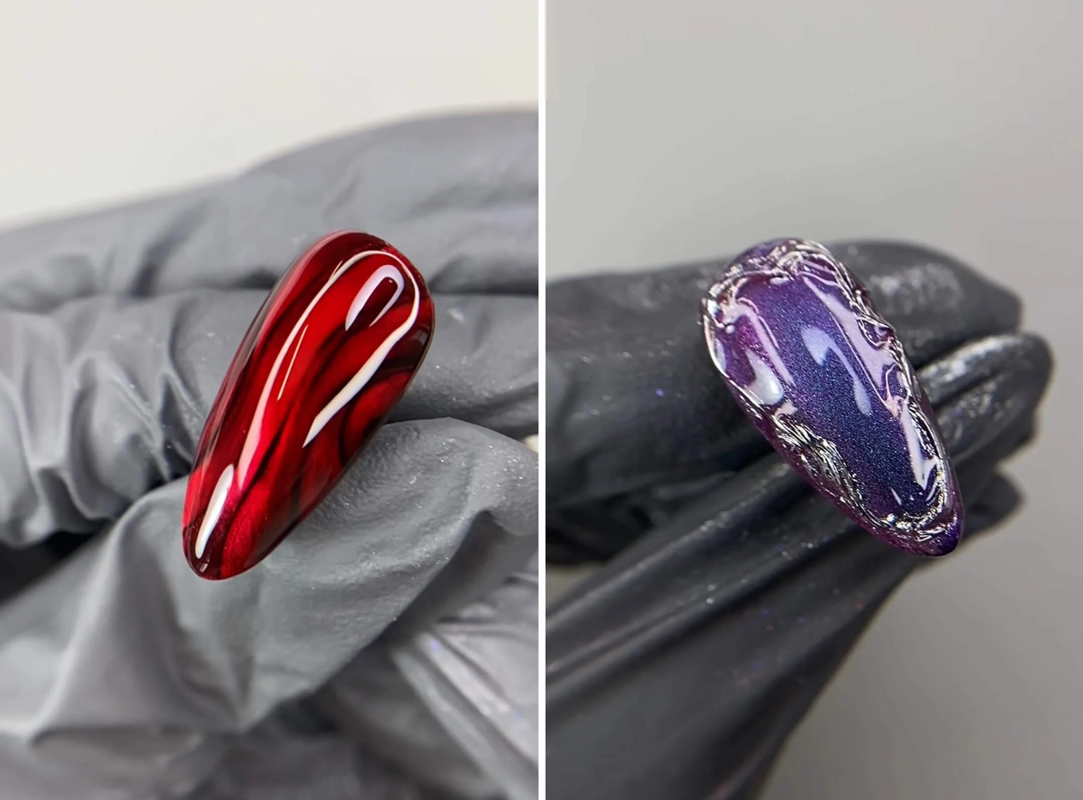 Cat Eye Nail Designs: 2 Modern Magnetic Gel Techniques (Step-by-Step)