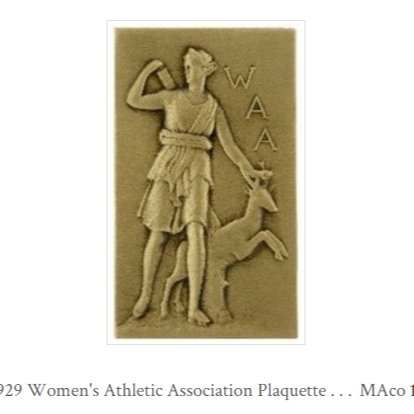 Woman's Athletic Association Plaquette