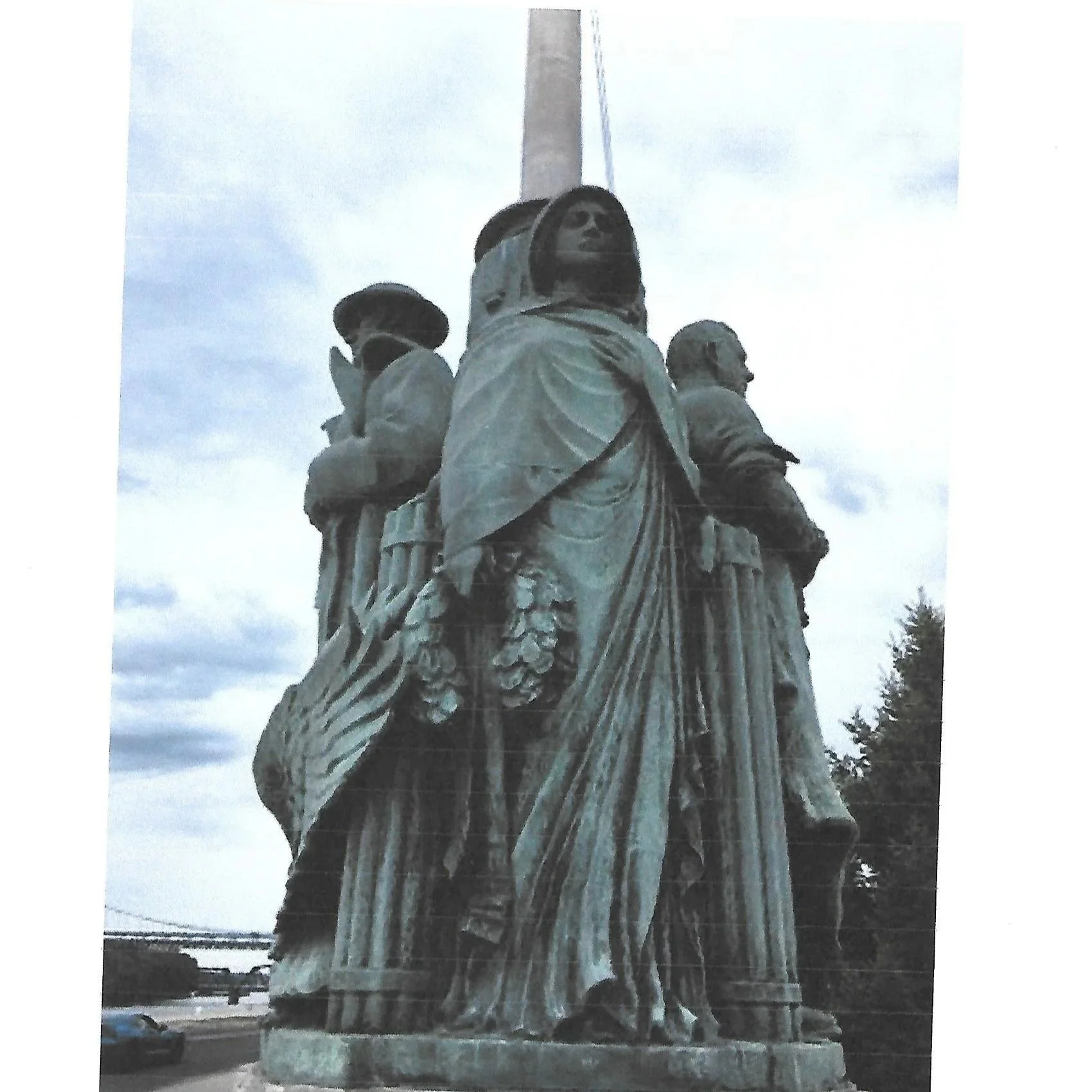 World War I Memorial Flag Pole