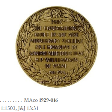 Middlebury College Medal