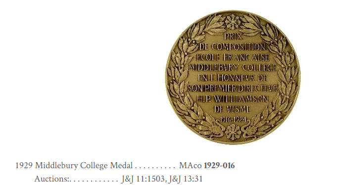 63 Middlebury College Medal.png
