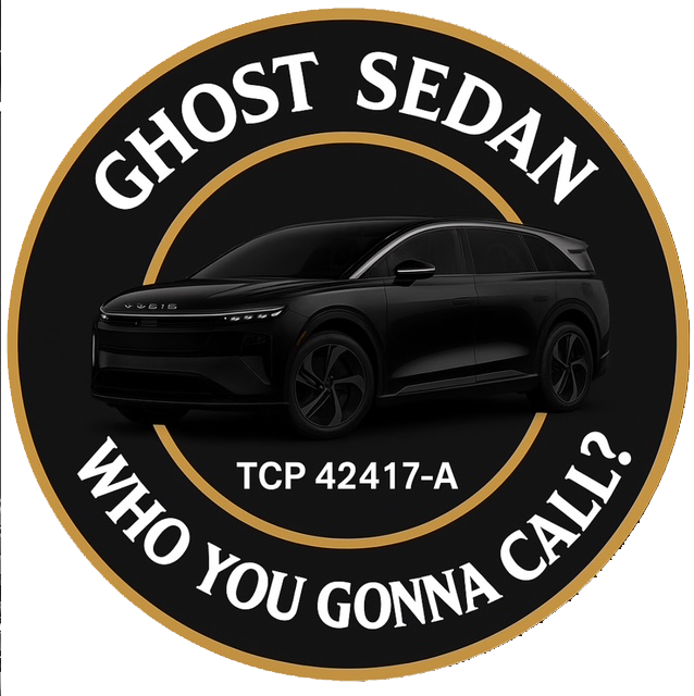 Ghost Sedan VIP Transporation logo